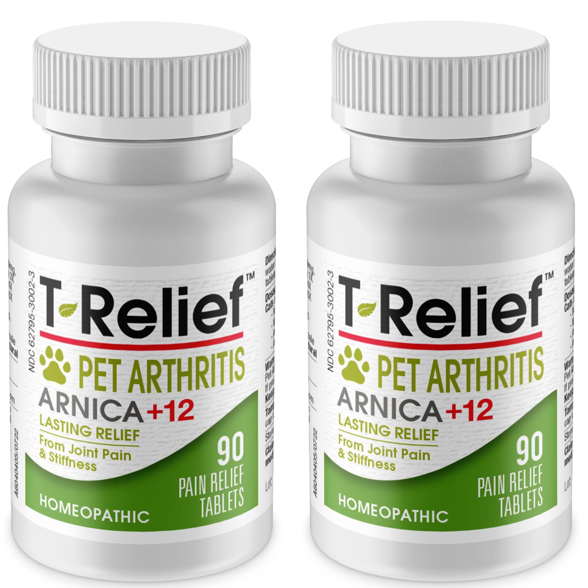 MediNatura T-Relief Pet Arthritis Relief Arnica +12 Powerful Natural Homeopathic Medicines Help Ease Hip & Joint Pain Soreness &