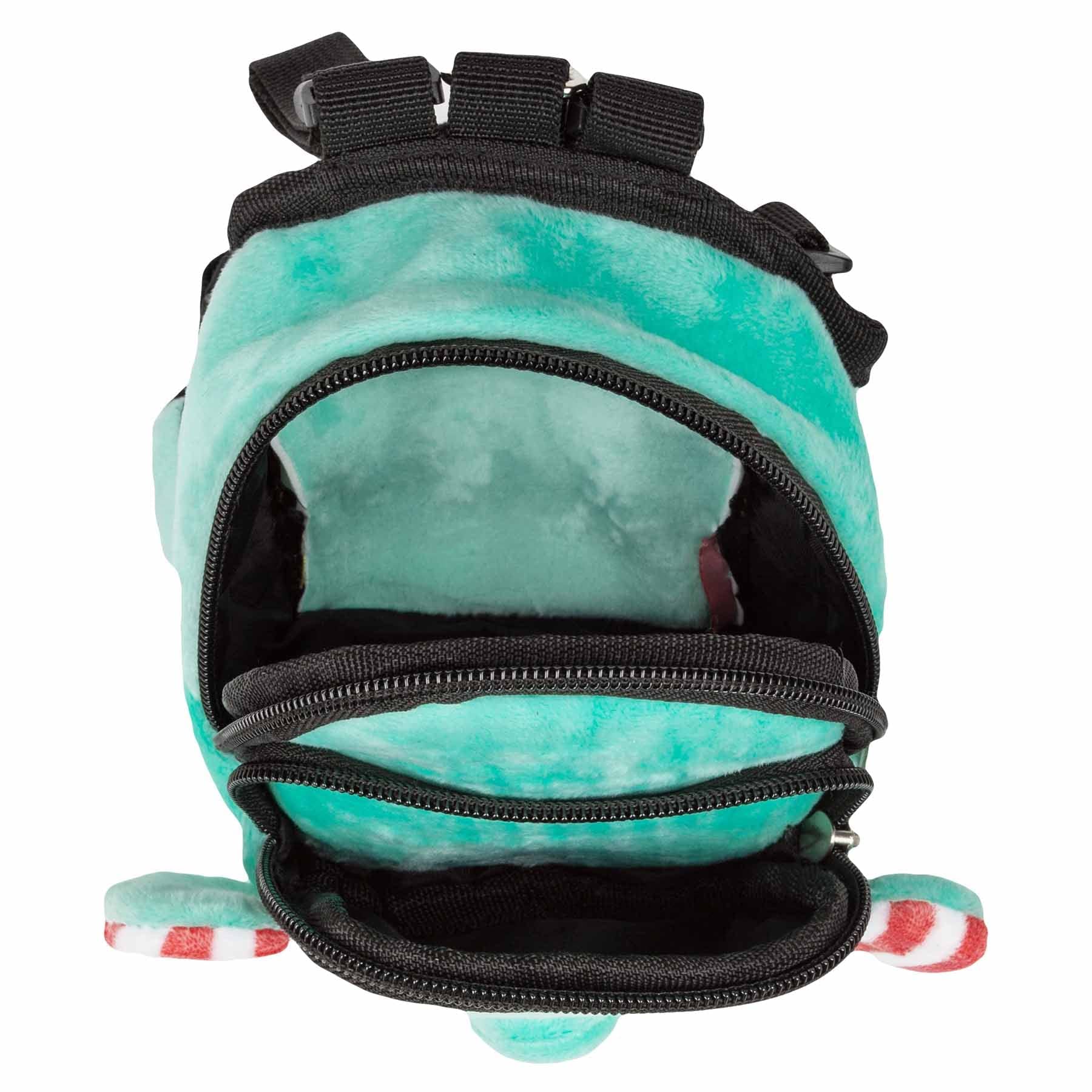 Pet Life  'Dumbone' Dual-Pocketed Compartmental Animated Dog Harness and Pet Backpack Carrier with Added Pouch Along The Dog Pac