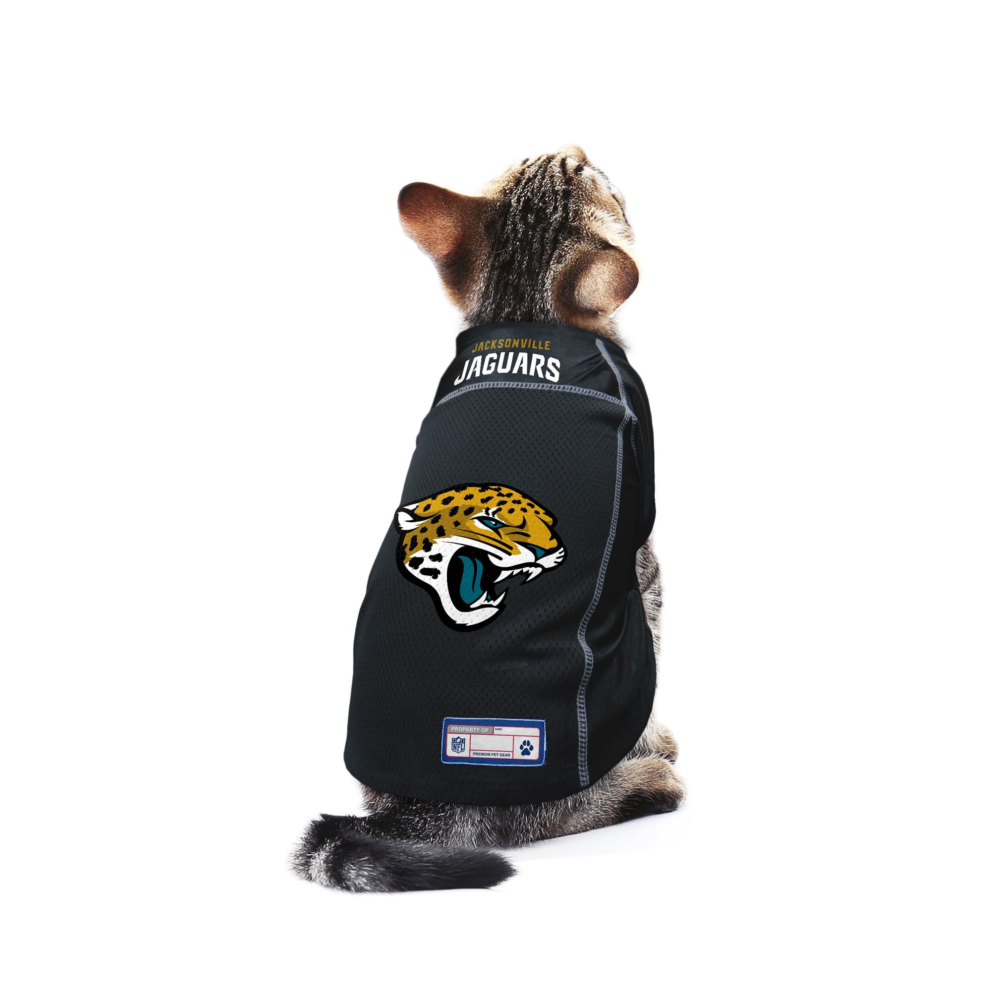 Littlearth Unisex-Adult Nfl Jacksonville Jaguars Basic Pet Jersey, Team Color, X-Small