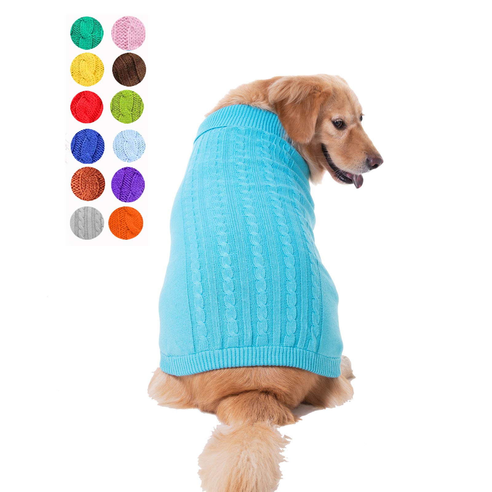 Dog Sweater, Warm Pet Sweater, Dog Sweaters For Small Dogs Medium Dogs Large Dogs, Cute Knitted Classic Cat Sweater Dog Clothes Coat For Girls Boys Dog Puppy Cat (Xxxl, Purple)
