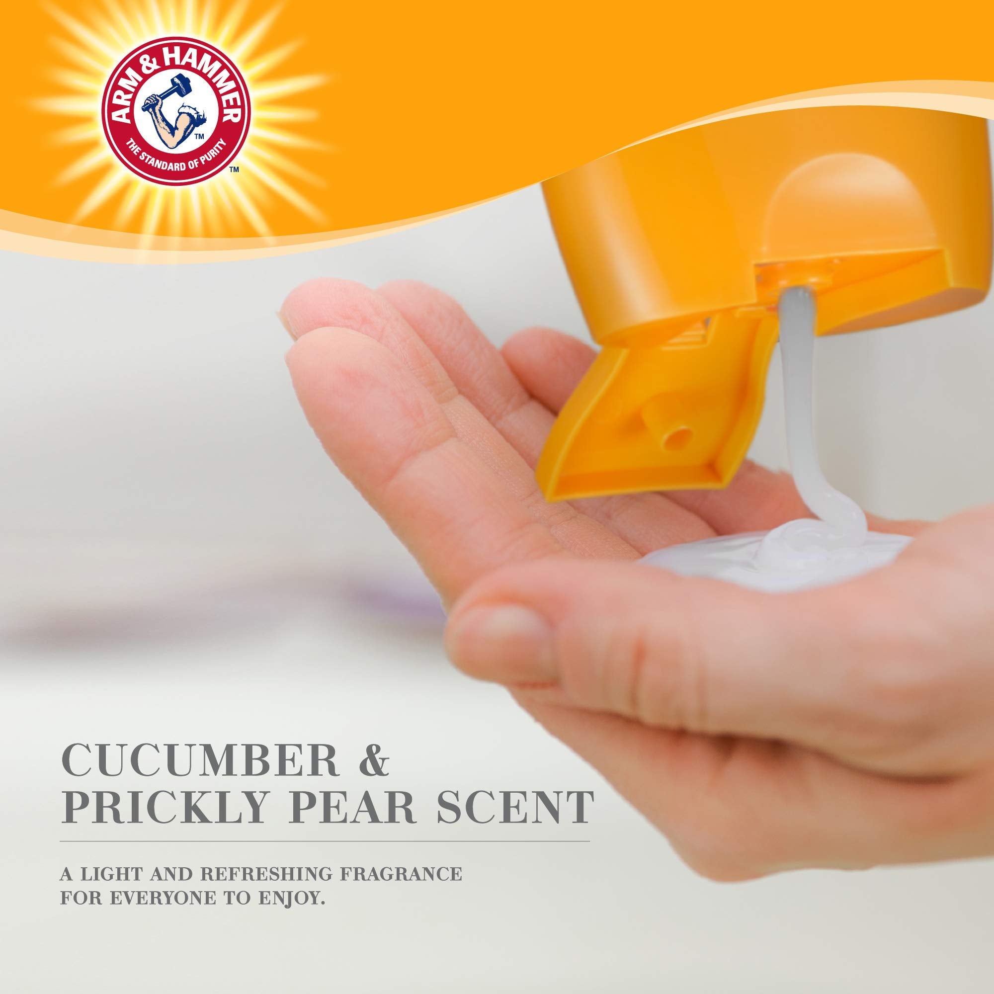 Arm & Hammer Ultra Fresh 2-In-1 Detangling Shampoo And Conditioner, 16 Oz | Baking Soda Neutralizes Bad Odors For An Advanced Clean | Cucumber And Pear Scent