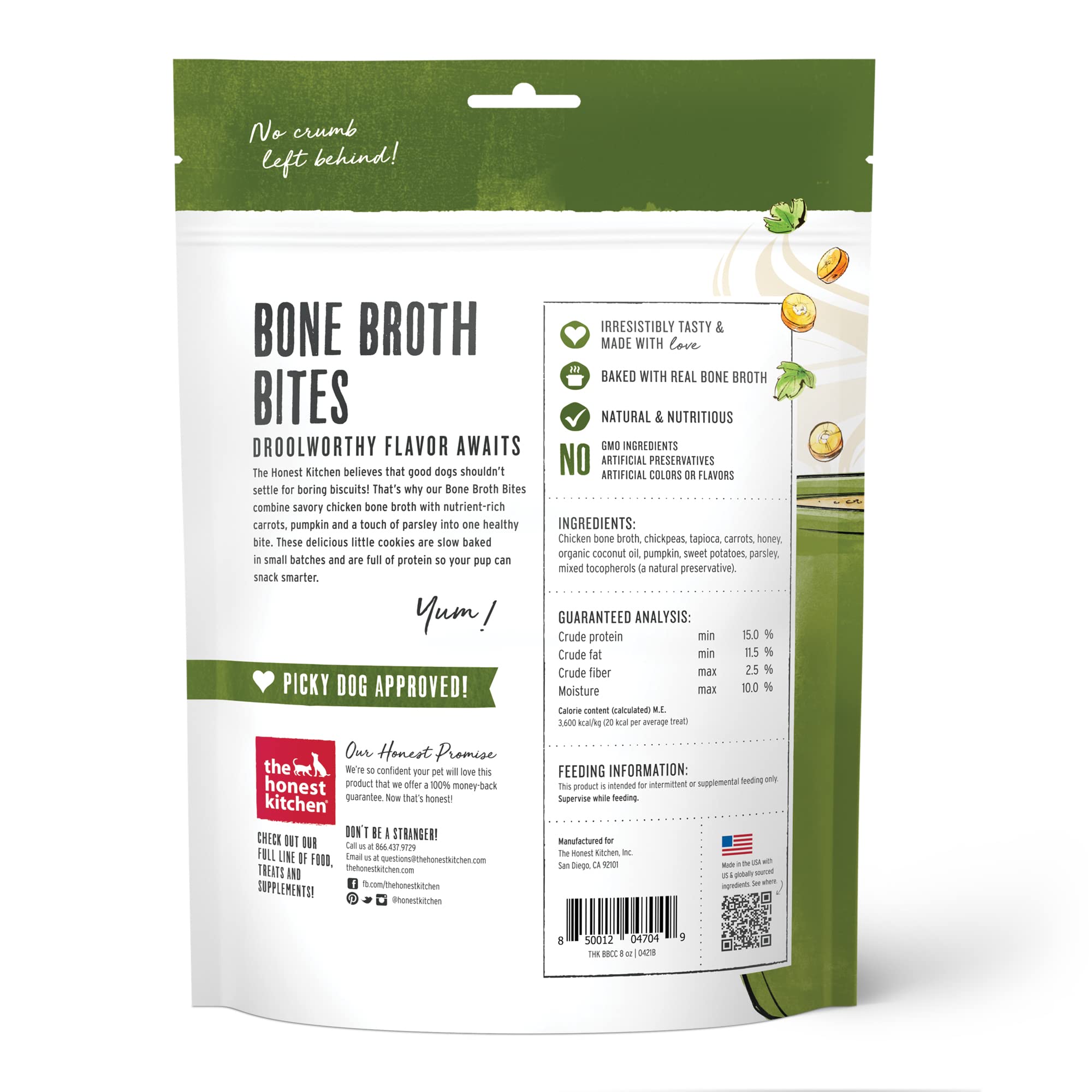 HK DG TRT BITE CHKN CART ( 6 X 8 OZ   )
