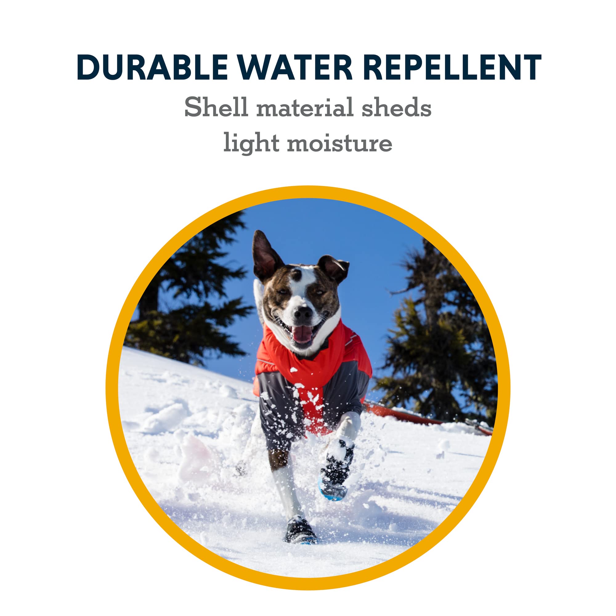 Ruffwear, Furness Dog Jacket, Snow, Ice And Extreme Cold Protection, Twilight Gray, Large