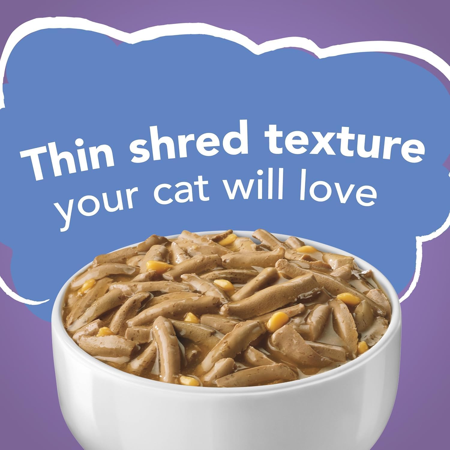 Friskies Savory Shreds Turkey and Cheese Wet Cat Food (5.5-oz can, case of 24)