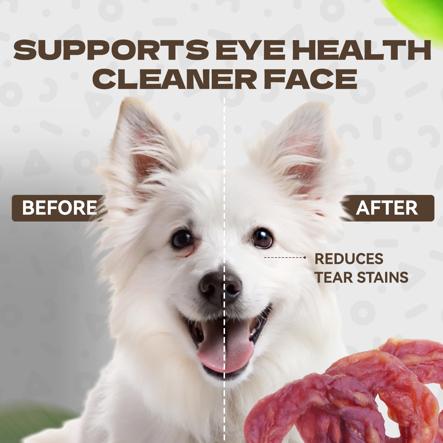 KUADELRO Duck Rings Dog Treats - Natural Duck Breast Jerky, Rawhide-Free Soft Chews, 10.58oz for Small to Large Breeds