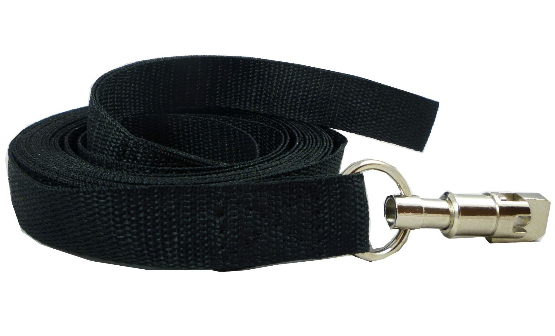 Dog Leash 1.2' Extra Wide Nylon 6 Feet Long For Training Secure Locking Snap