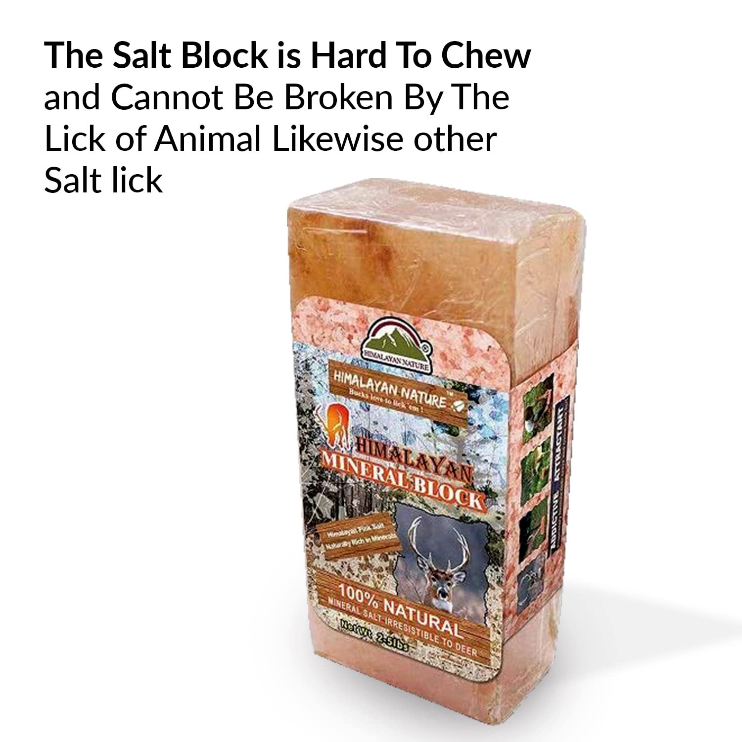 Himalayan Nature Licking Salt for Deer - 2 Pack