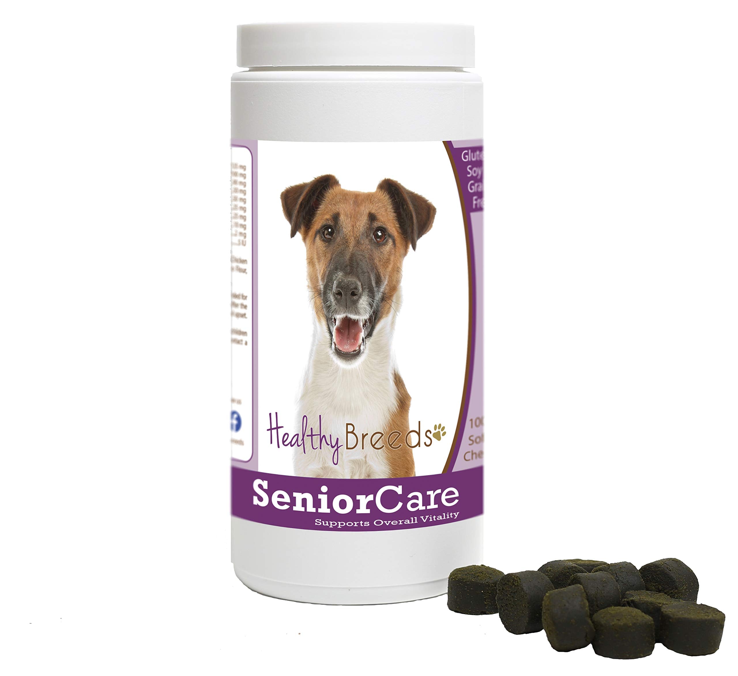 Healthy Breeds Smooth Fox Terrier Senior Dog Care Soft Chews 100 Count
