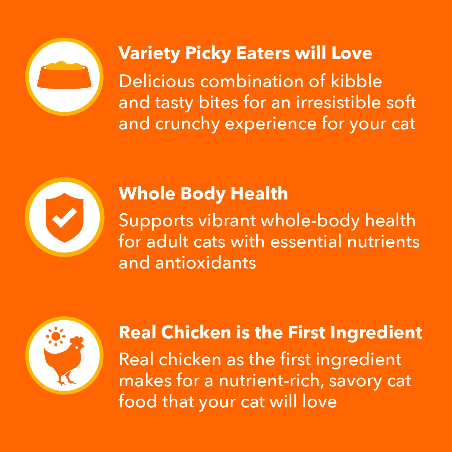 Iams Healthy Enjoyment Dry Cat Food Chicken & Salmon Recipe, 15 lb. Bag