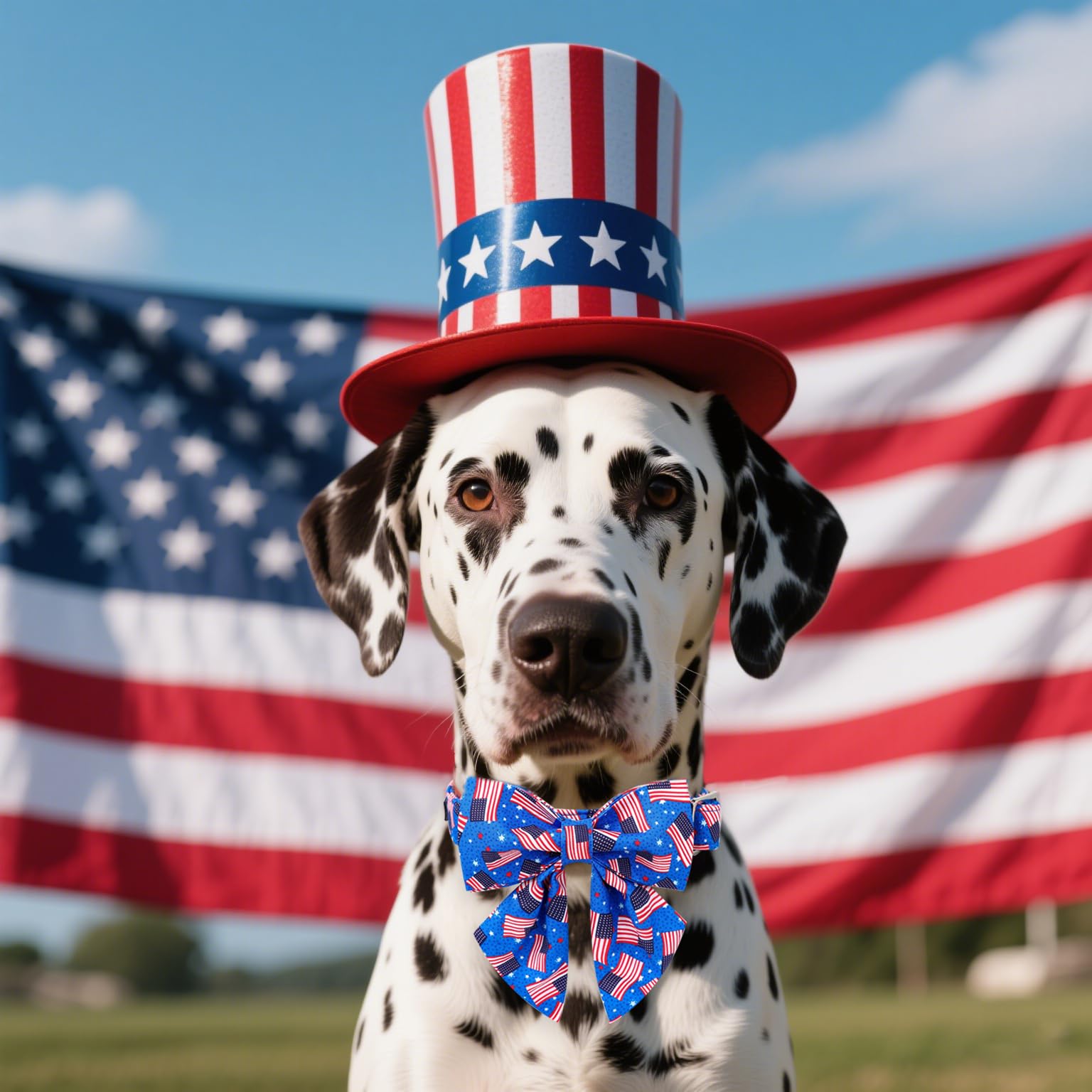 Maca Bates American Flag Dog Collar With Sailor Bow 4Th Of July Dogs Bowtie Adjustable Durable Patriotic Collars Usa Collor Blue