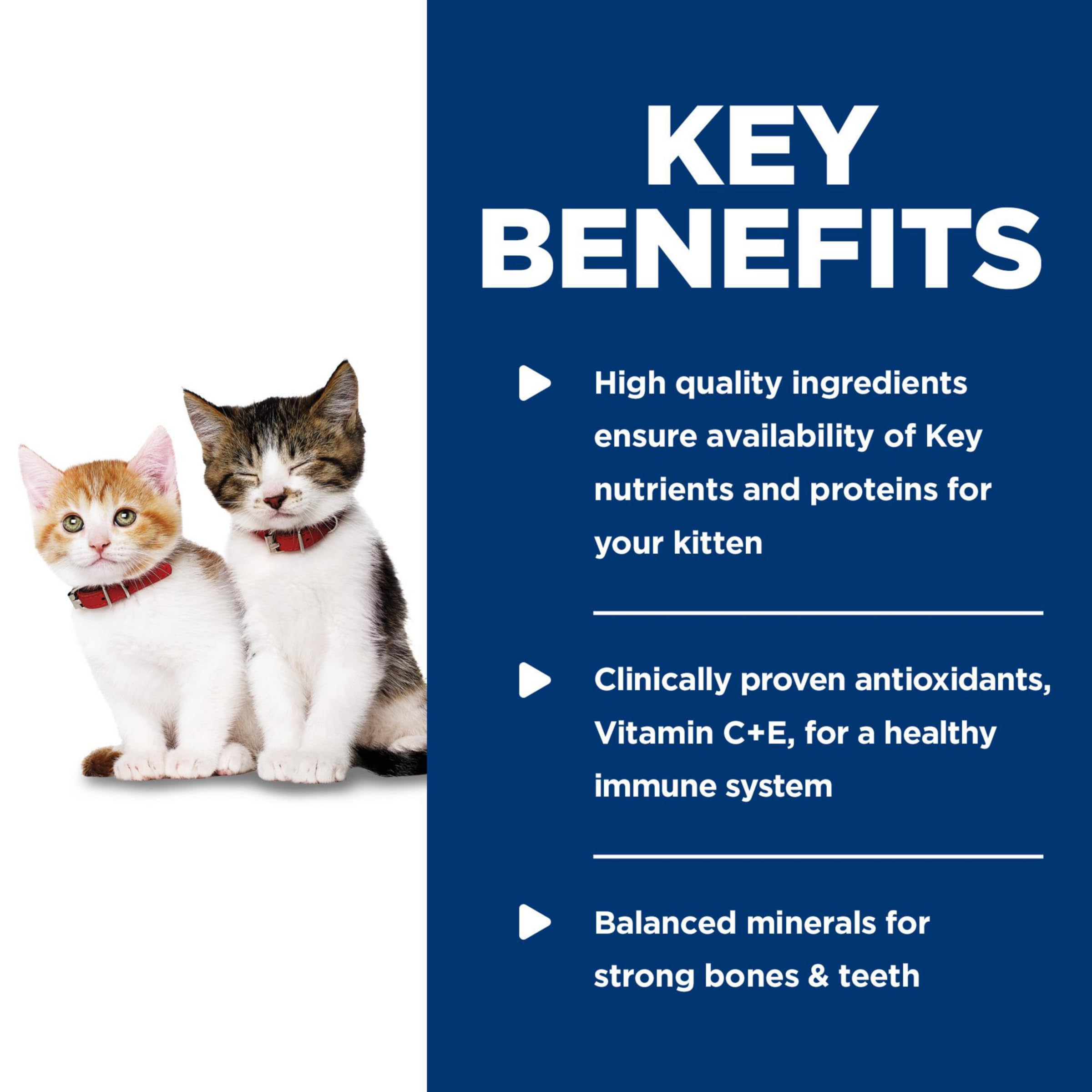 Hills Science Diet Kitten, Kitten Premium Nutrition, Wet Cat Food, Salmon Minced, 5.5 oz Can, Case of 24