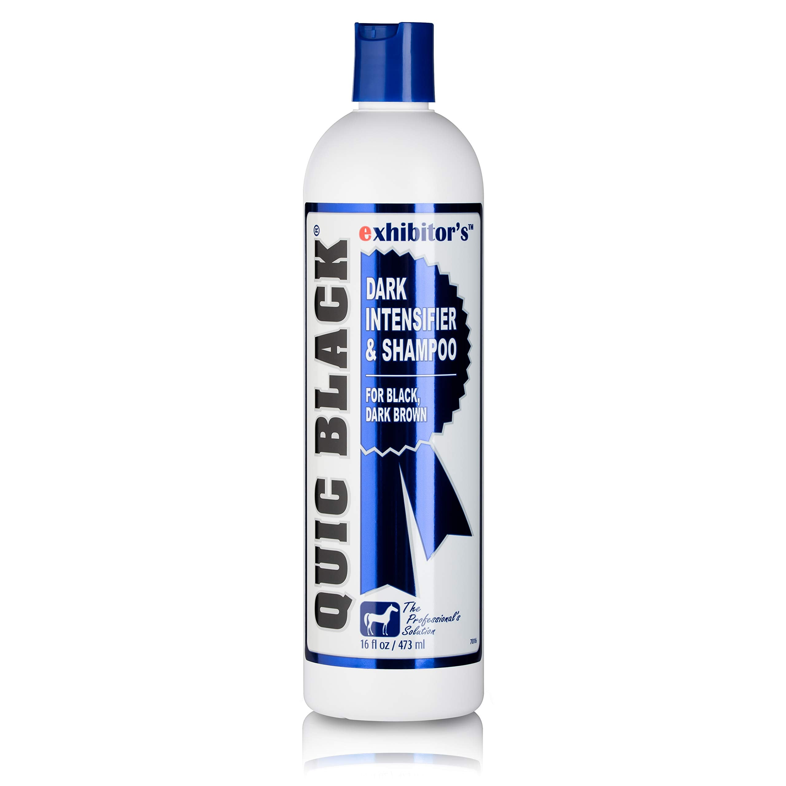Exhibitor'S Quic Black Shampoo 16 Ounce Color Enhancing For Dark Coats (321266)
