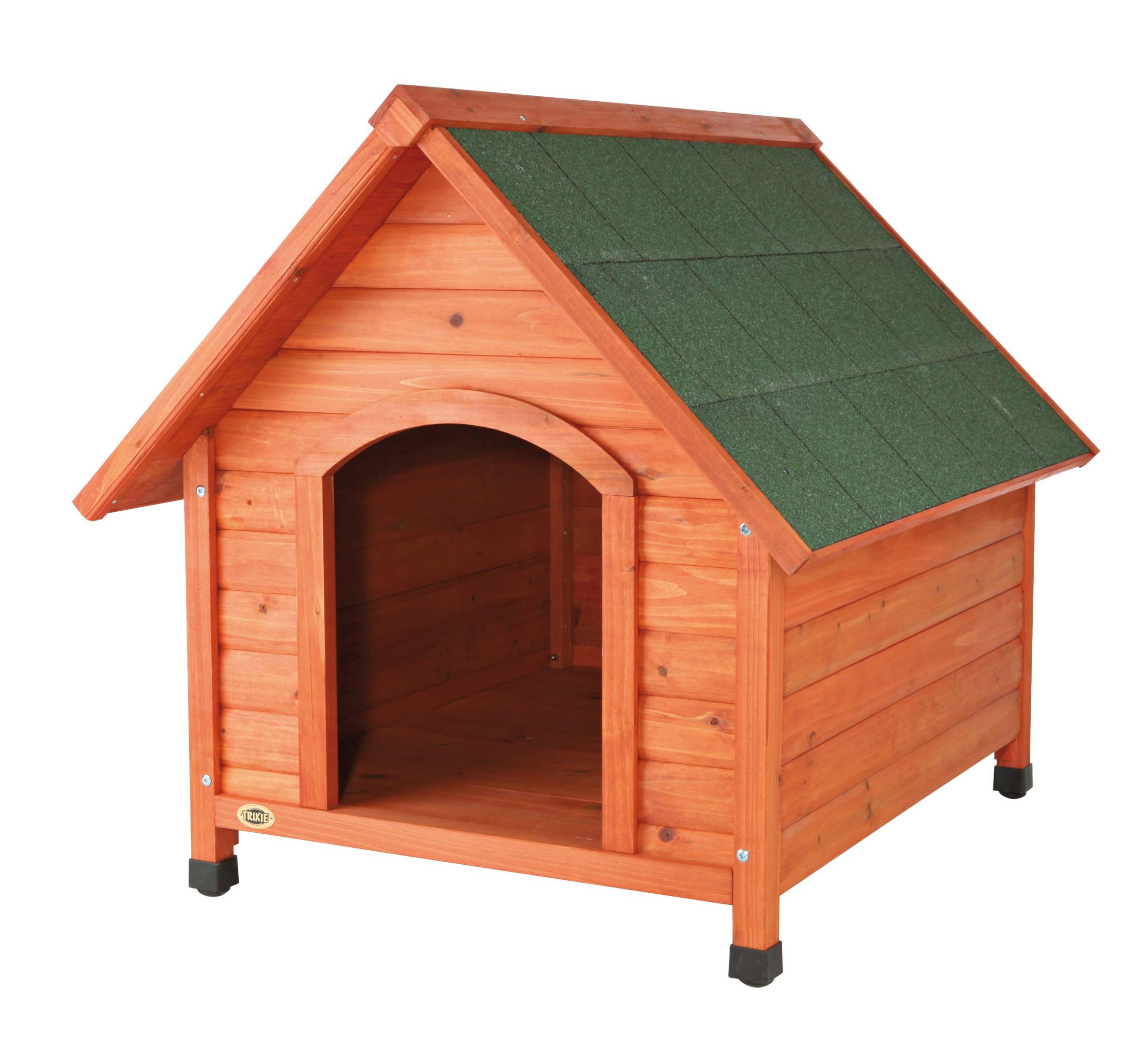Trixie Natura Pitched Roof Dog House, 30'' L X 28'' W X 30.5'' H
