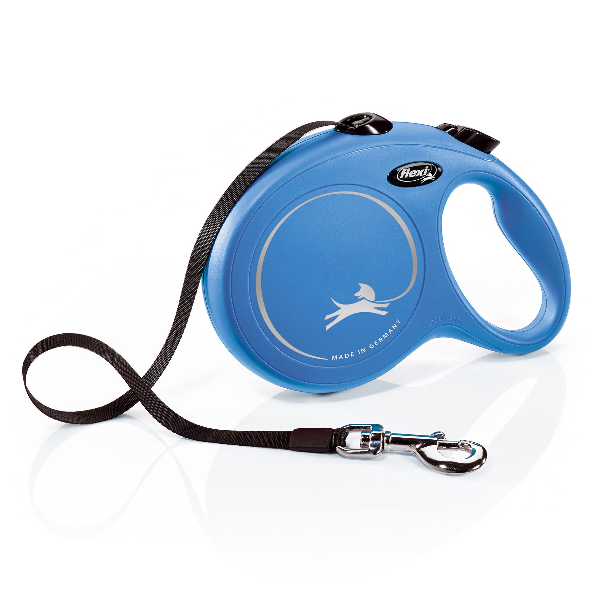 Flexi Cl30T8.210.Bl Roll-Leash New Classic L Tape 8 M, Blue