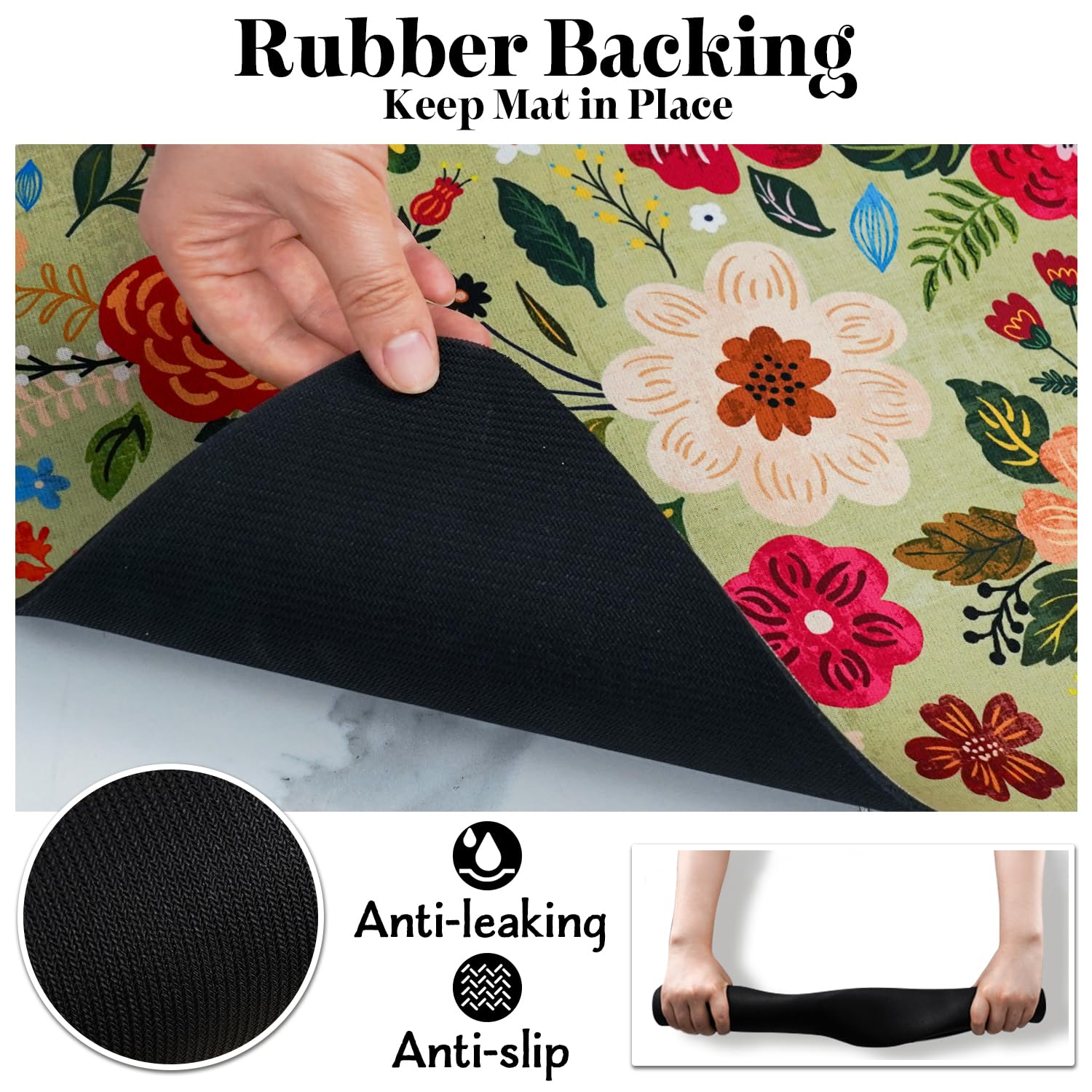 Eco-Friendly Pet Supplies: Absorbent Quick Dry Cat & Dog Food Mat, 24 x32