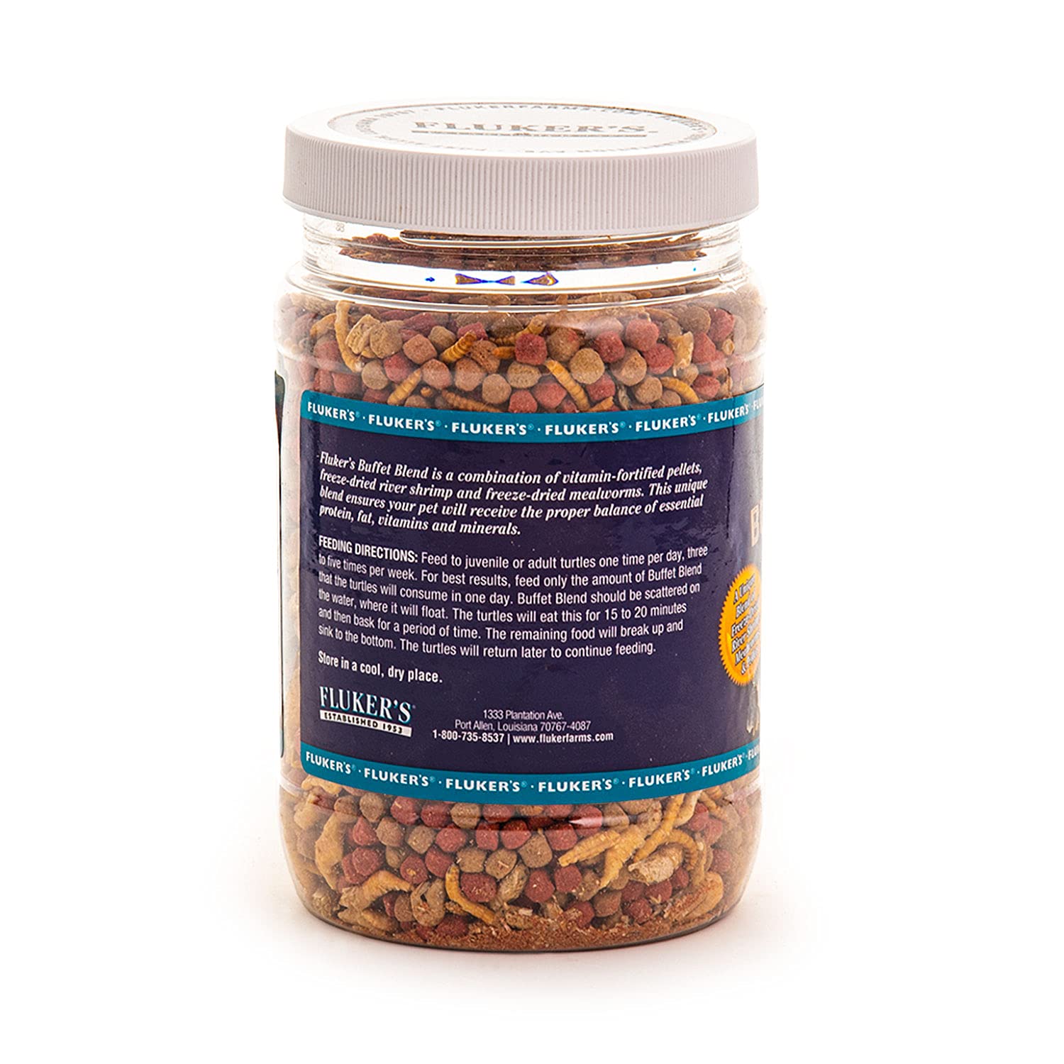 Flukers Flukers 70131 Buffet Blend Aquatic Formula Turtle Food, 12oz