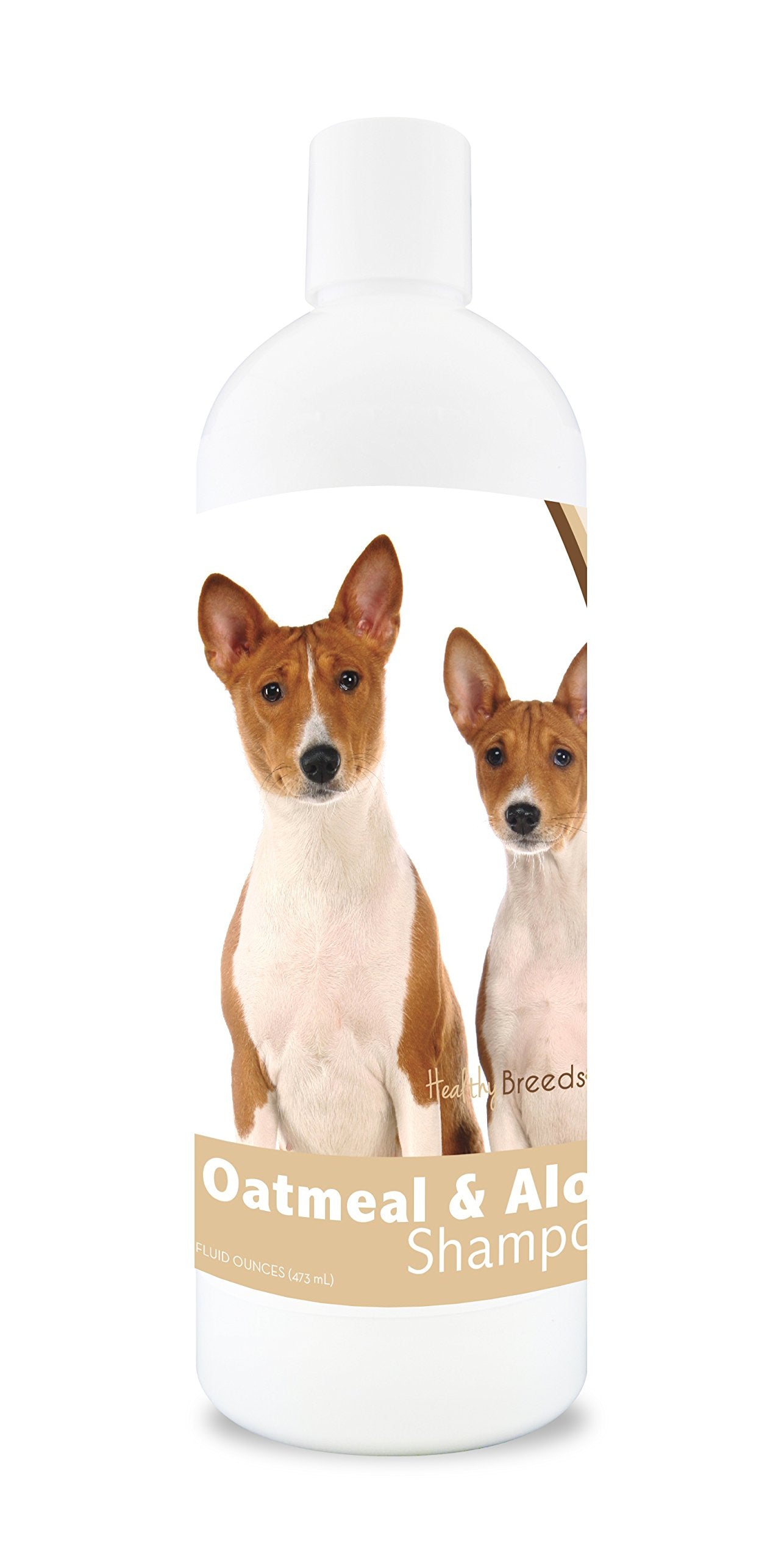 Healthy Breeds Basenji Oatmeal Shampoo with Aloe 16 oz