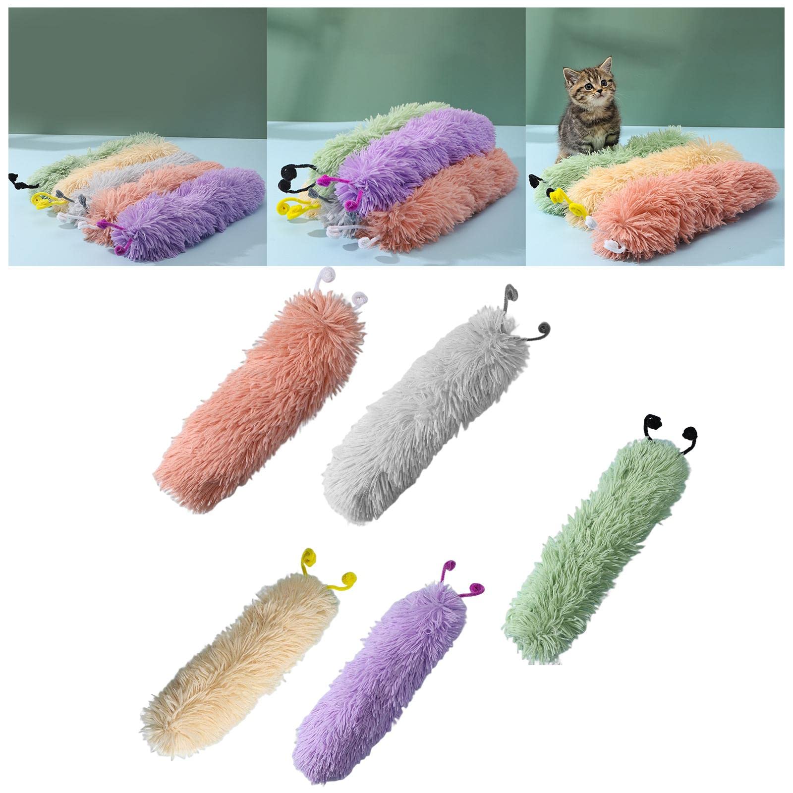 The Style Sutracat Catnip Toy Kitten Bite Resistant Soft Exercise Stuffed Plush Cat Pillows Pink|Pet Supplies | Cat Supplies | T
