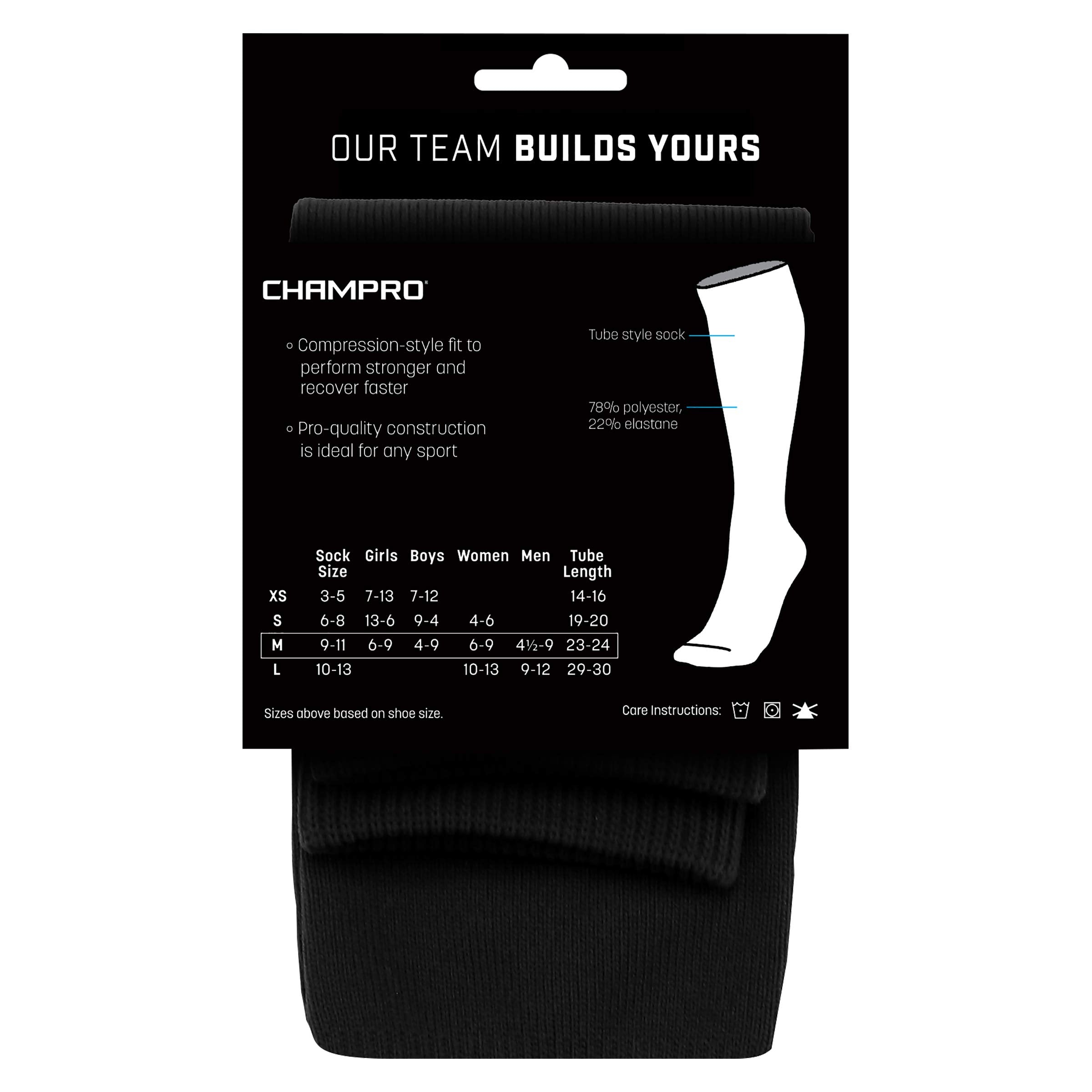Multi-Sport Socks, Kelly Green, Large