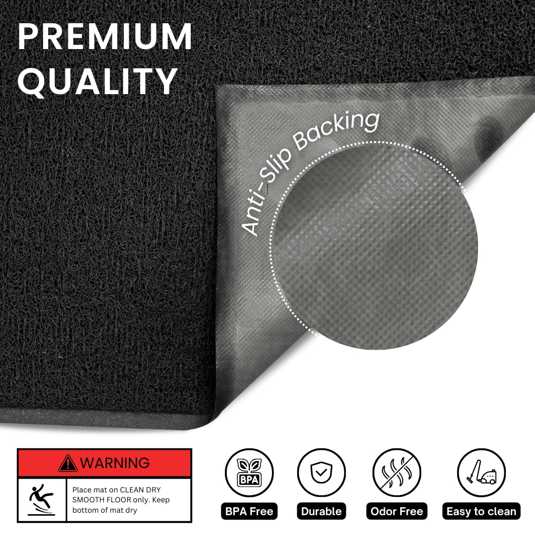 Andalus Extra Large Cat Litter Mat, Pack of 1 - Waterproof, Non-Slip & Easy to Clean Cat Litter Box Mat for Extra Efficient Pet