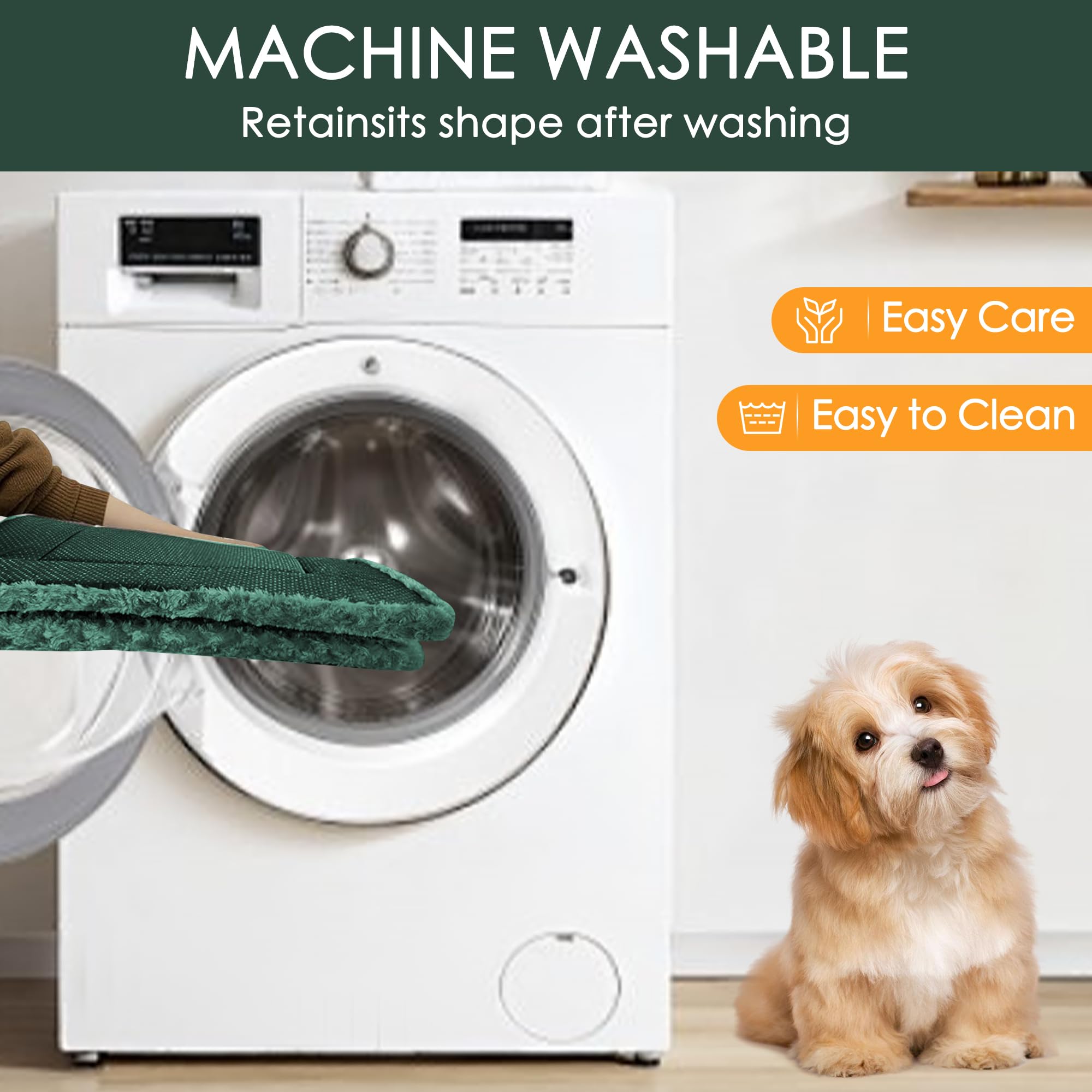 Small Dog Beds For Puppies - Soft, Washable Mats Specifically Designed For Cages, Chew Proof And Travel-Friendly, Perfect For Sm