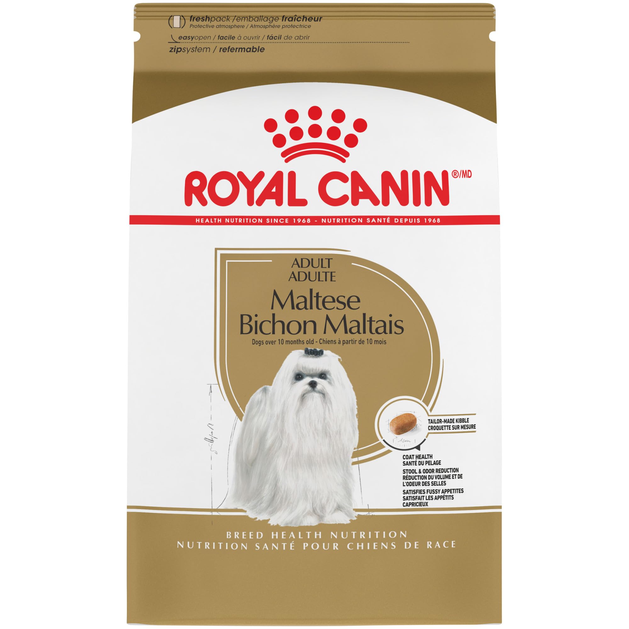 Royal Canin Maltese Adult Dry Dog Food, 10 lb bag