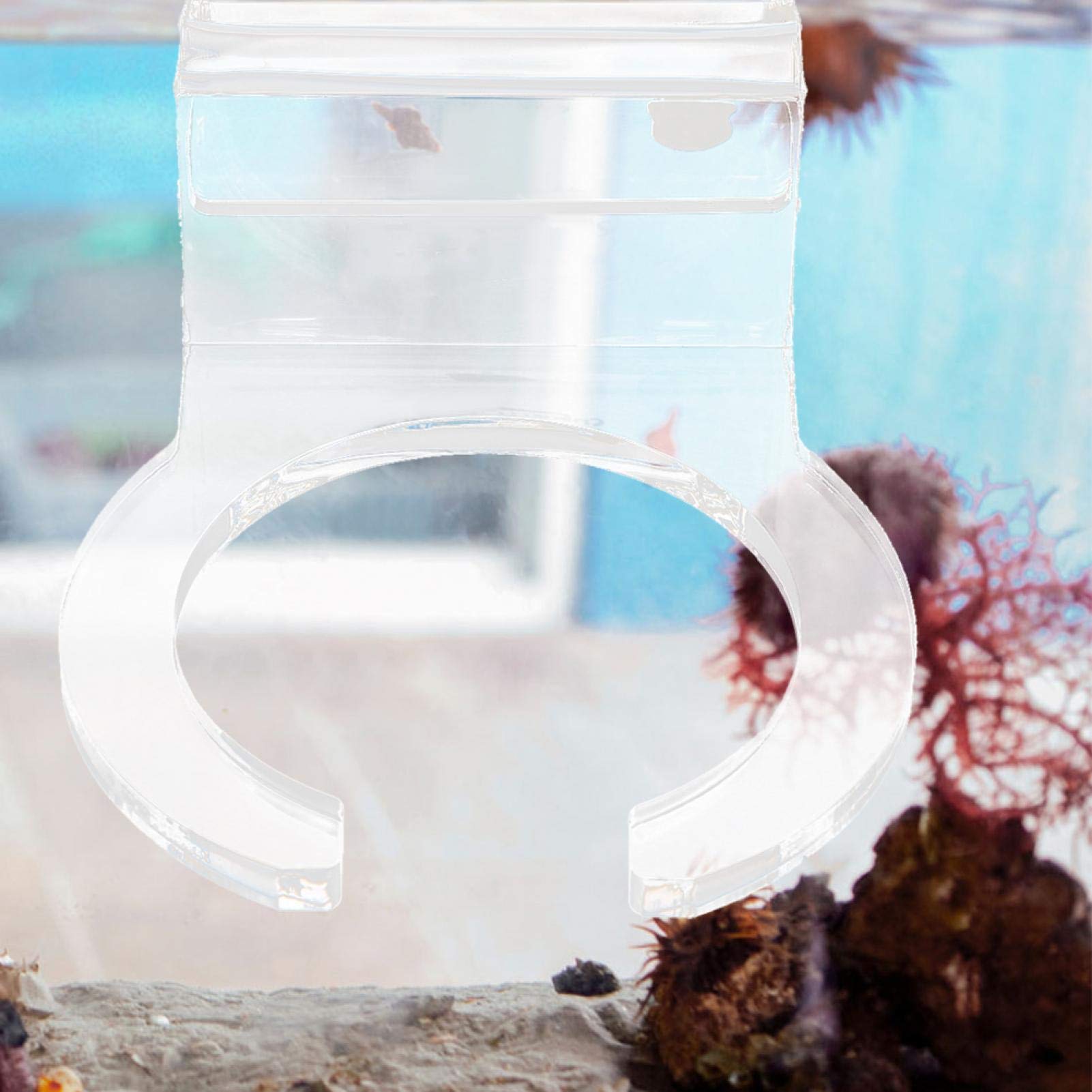Pre Filter Sock Holder, Aquarium Felt Filter Bags Mount Prefilter Sump Fish Tank Filter Sock Mount Bracket Support Universal For