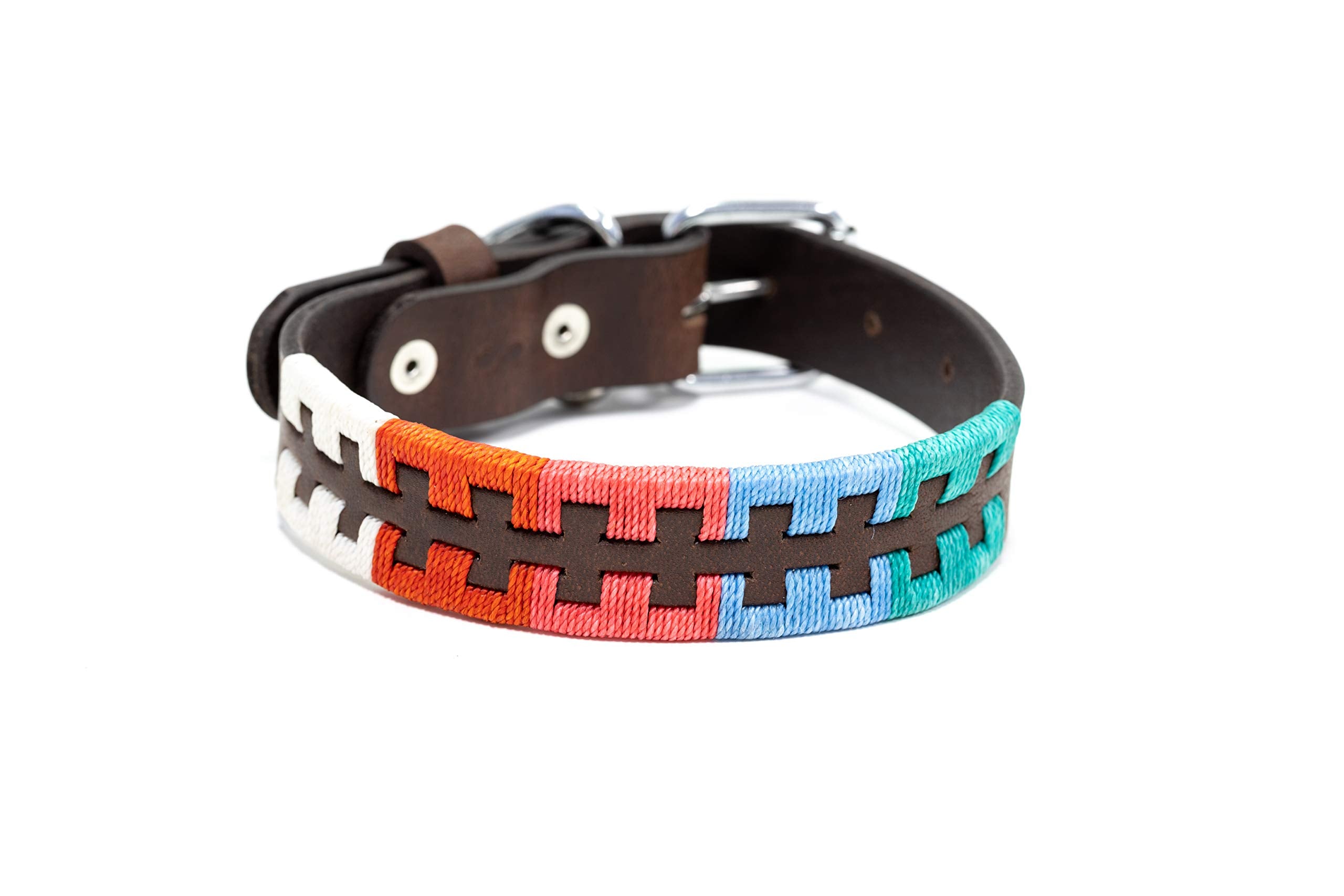 Gaucho Goods Leather Dog Collar - Zephyr (M)