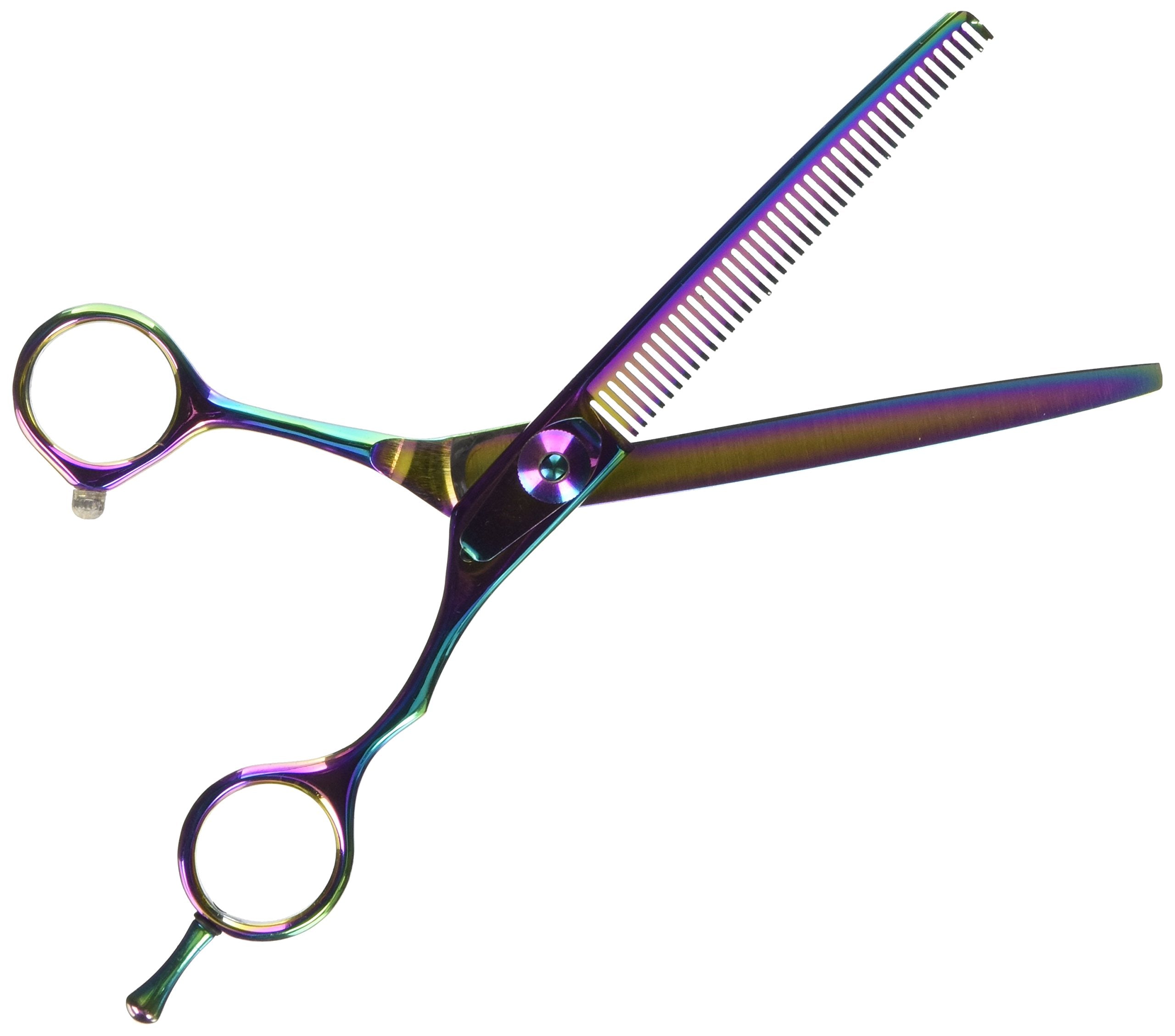 Master Grooming Tools 5200 Rainbow Series Shears - High-Performance Shears for Grooming Dogs - Thinners, 6