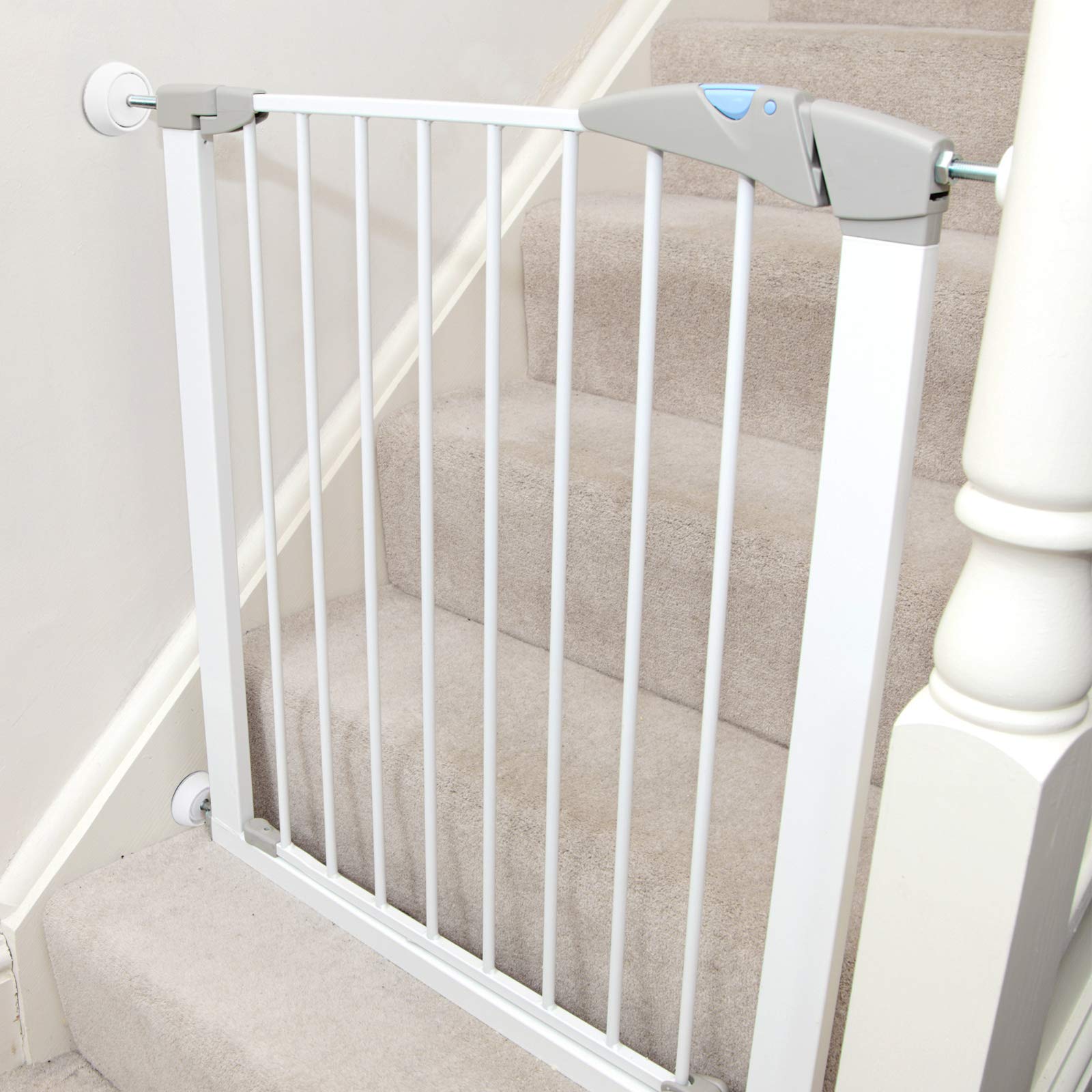 4 Pack Baby Gate Wall Protector Wall Cups For Child Pressure Mounted Stair Safety Gate, Protect Walls & Doorways From Pet & Dog Gates