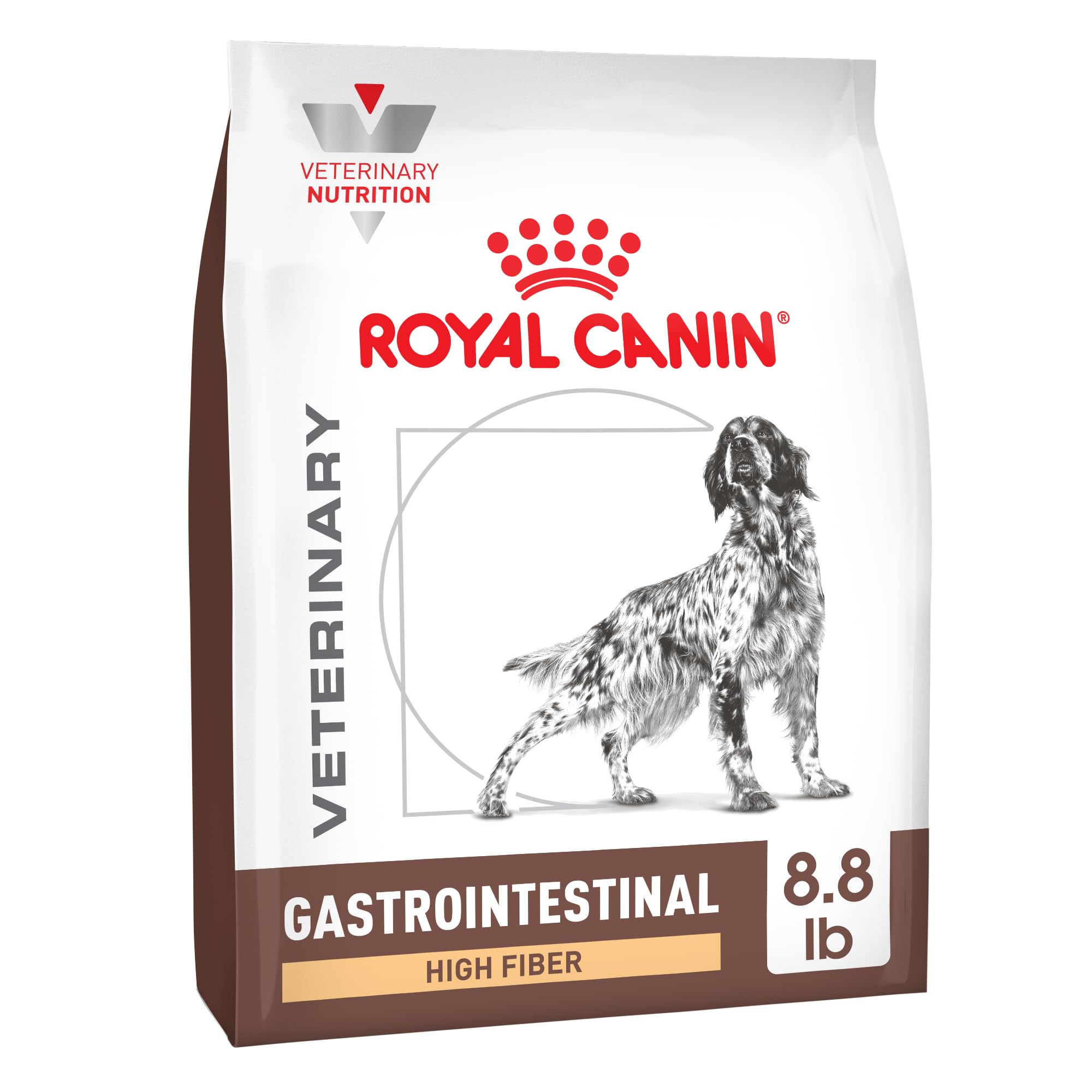 Royal Canin Veterinary Diet Canine Gastrointestinal High Fiber Adult Dry Dog Food, 8.8 lb Bag