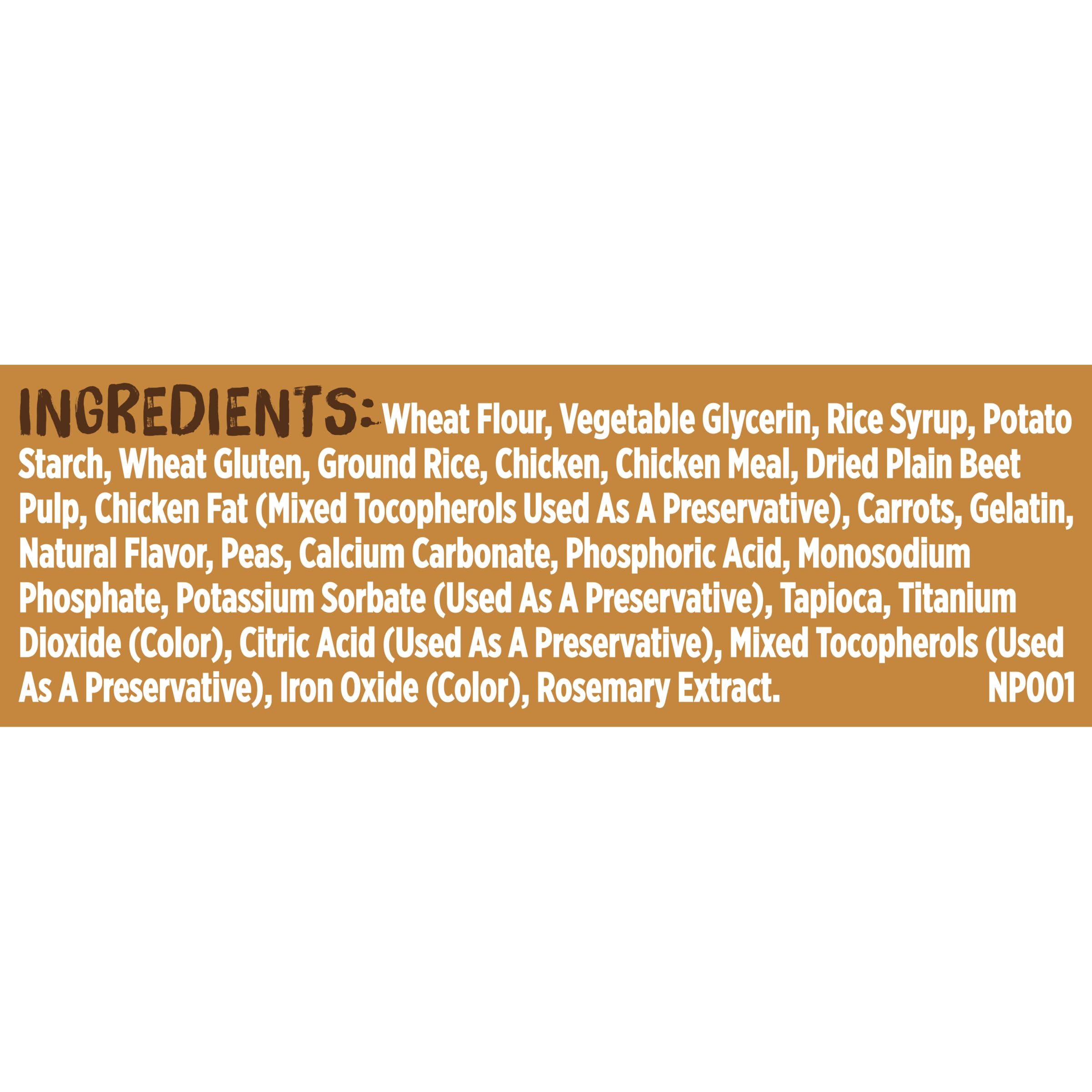 Nutrish Soup Bones Minis Dog Chews with Real Chicken & Veggies, 12.6 oz (Pack of 6)