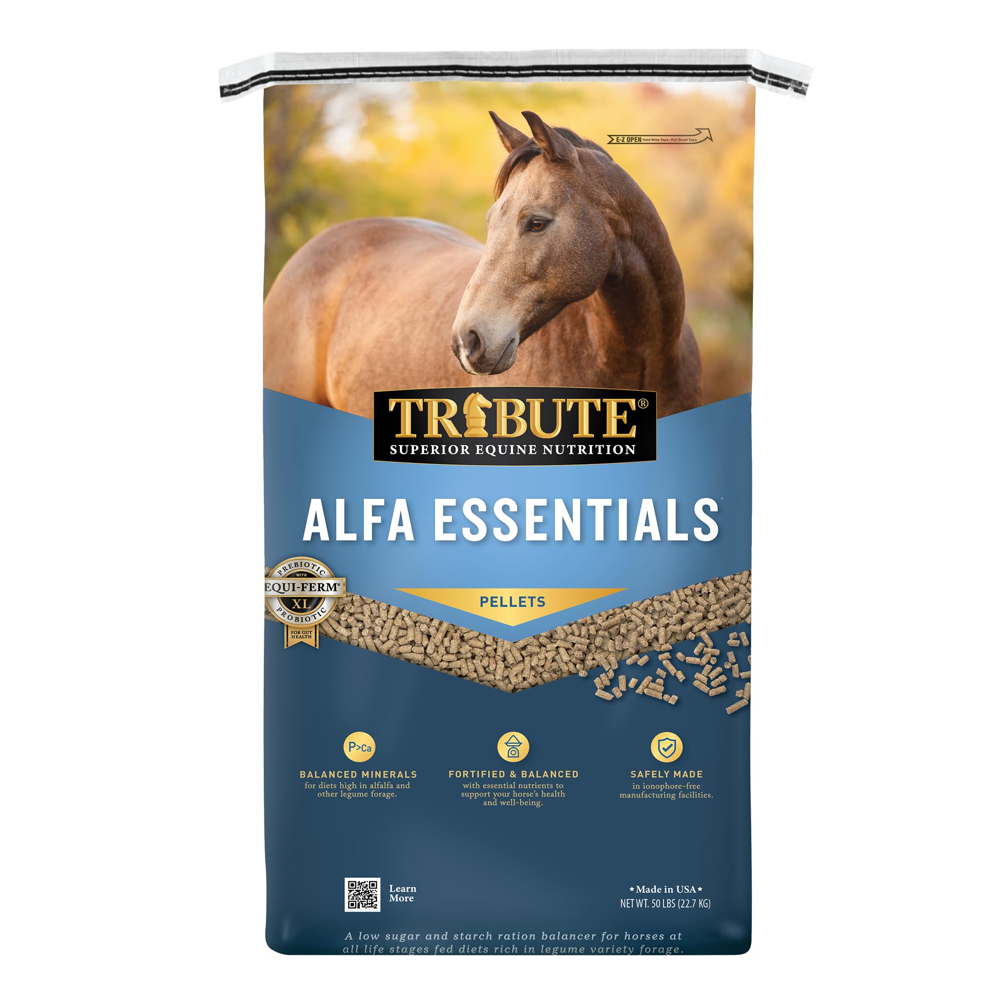 Alfa Essentials Ration Balancing Supplement for Horses, 50 lb
