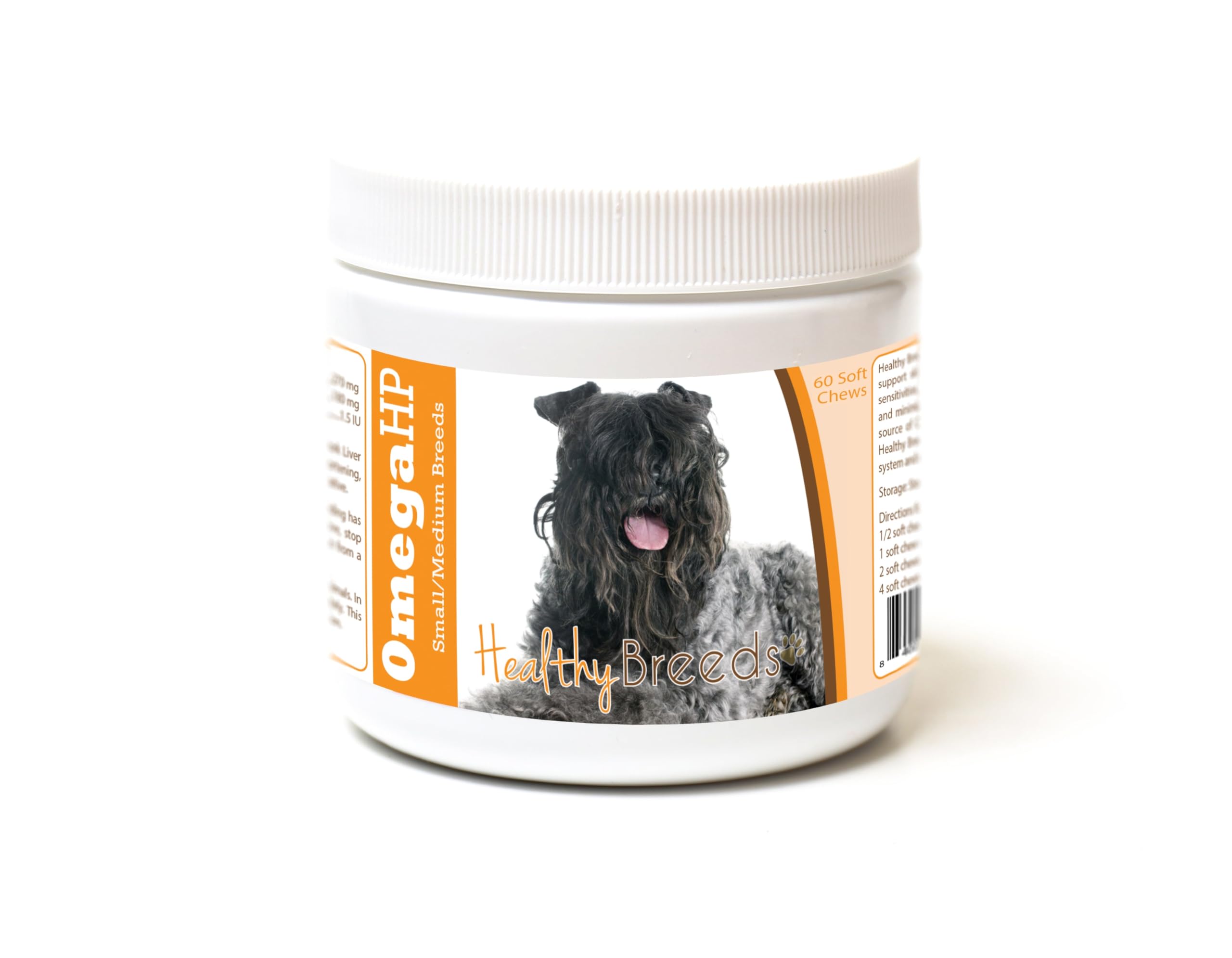 Healthy Breeds Kerry Blue Terrier Omega HP Fatty Acid Skin and Coat Support Soft Chews 60 Count