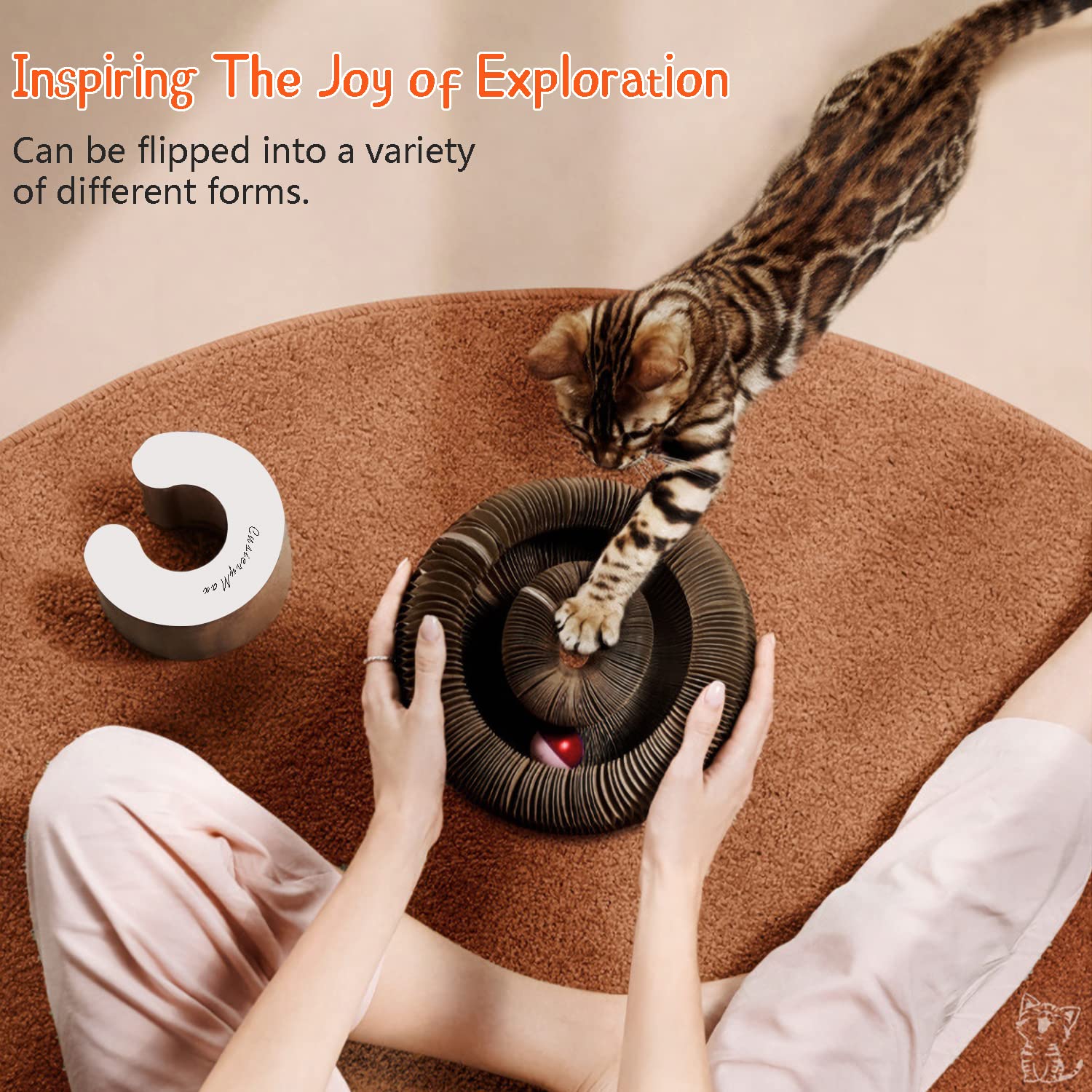 Cusierymax Cat Ball Adventure: The Ultimate Interactive Mental & Physical Exercise For Indoor Cats