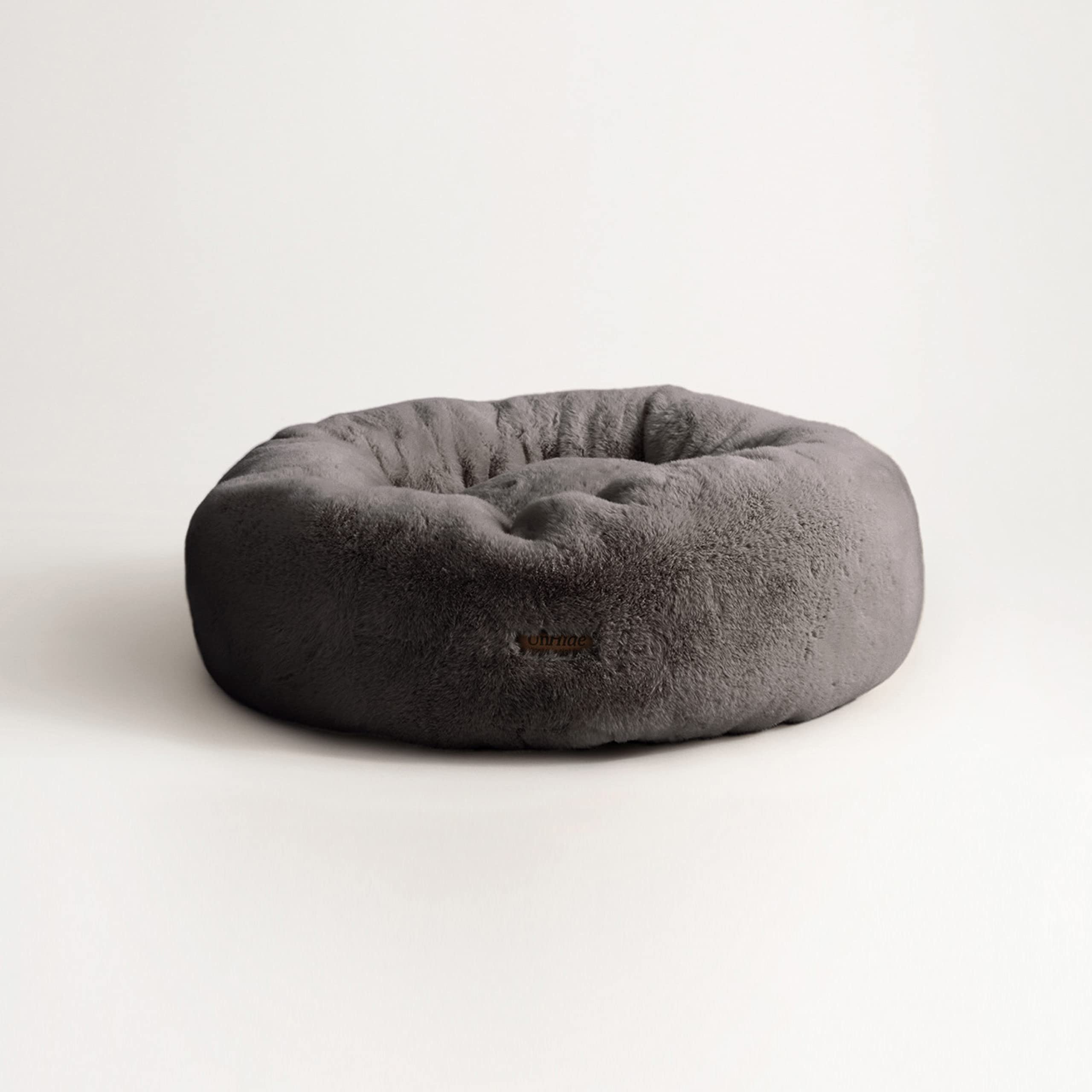 Unhide Floof Pet Bed - Medium (28' X 10') - Extra Soft Dog Bed - Removable Faux Fur Cover - Machine Washable - Helps Ease Pet