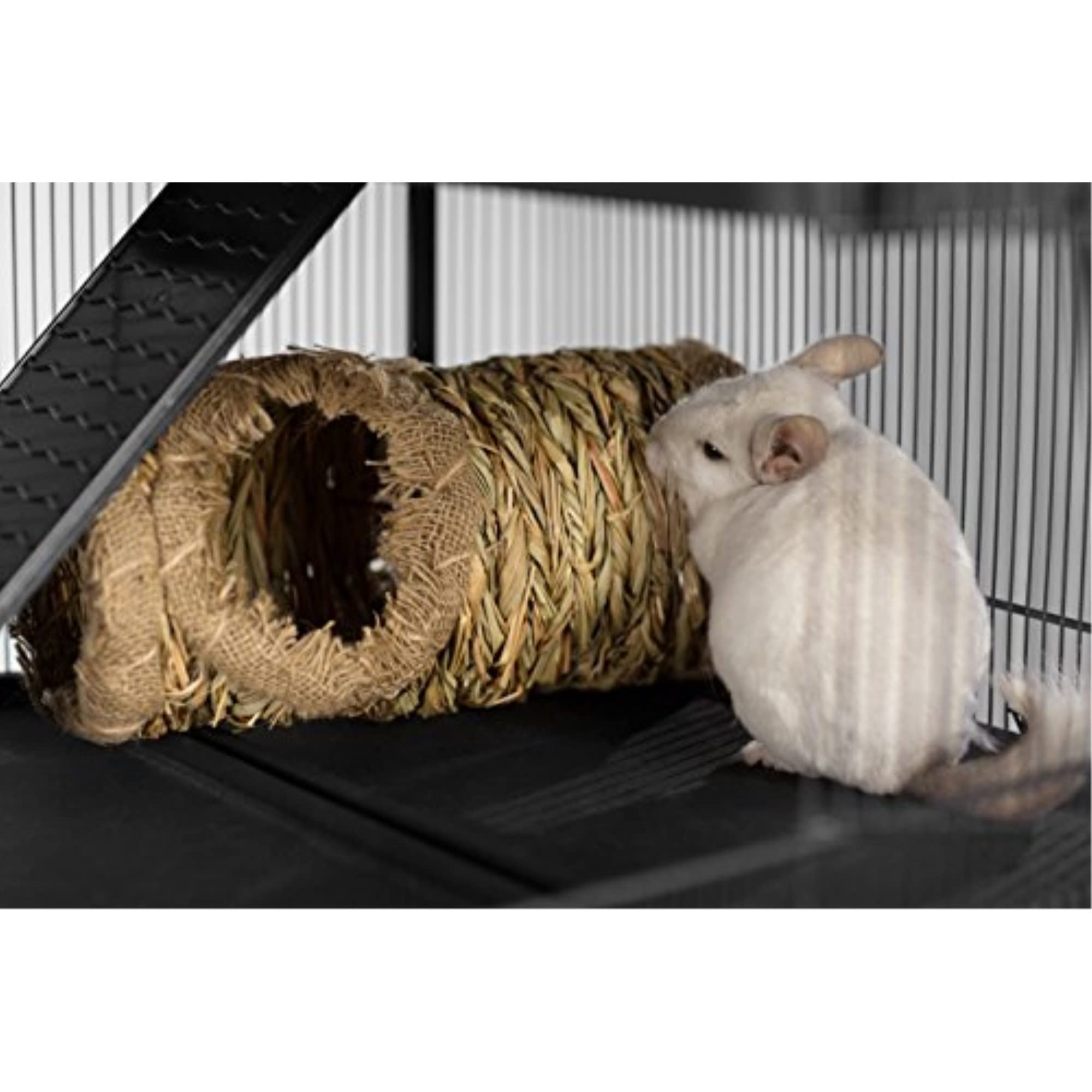 Prevue Hendryx 1098 Natures Hideaway Grass Tunnel Toy, 13.5 x 6