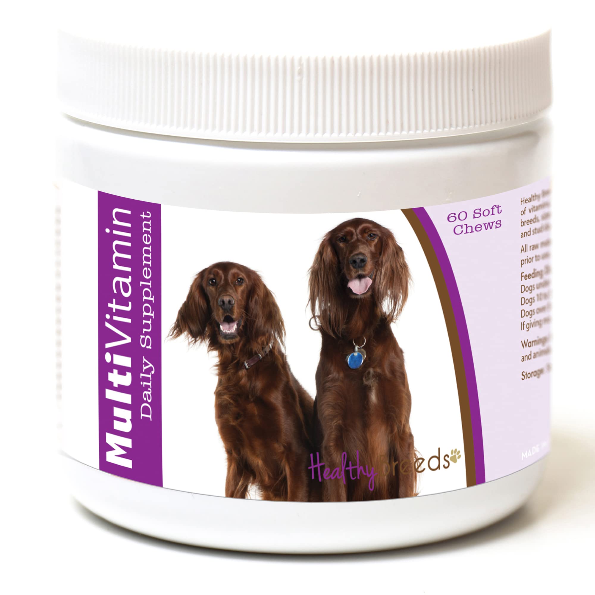 Healthy Breeds Irish Setter Multi-Vitamin Soft Chews 60 Count