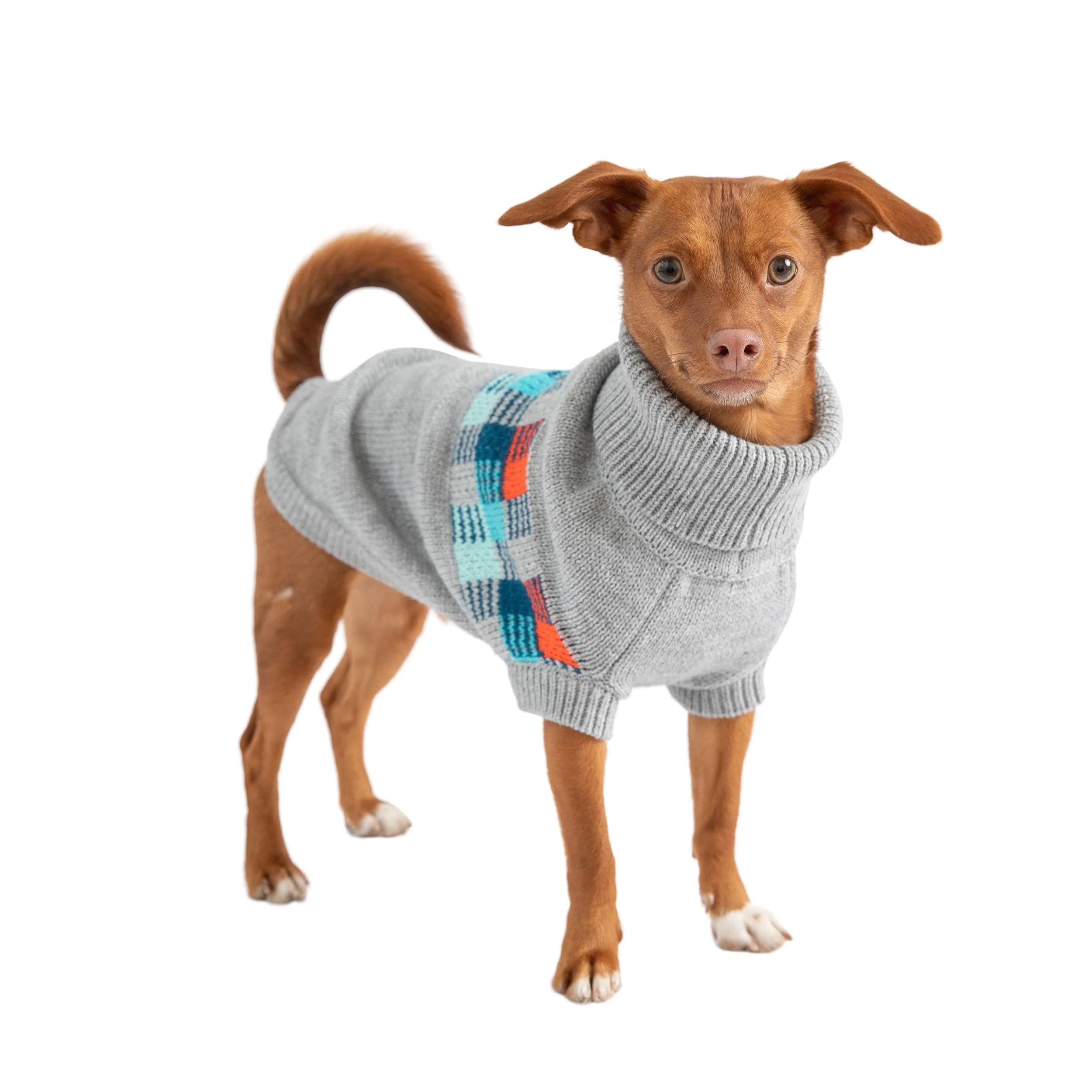 Gf Pet Grey Winter Sailor Dog Parka, 3X-Small