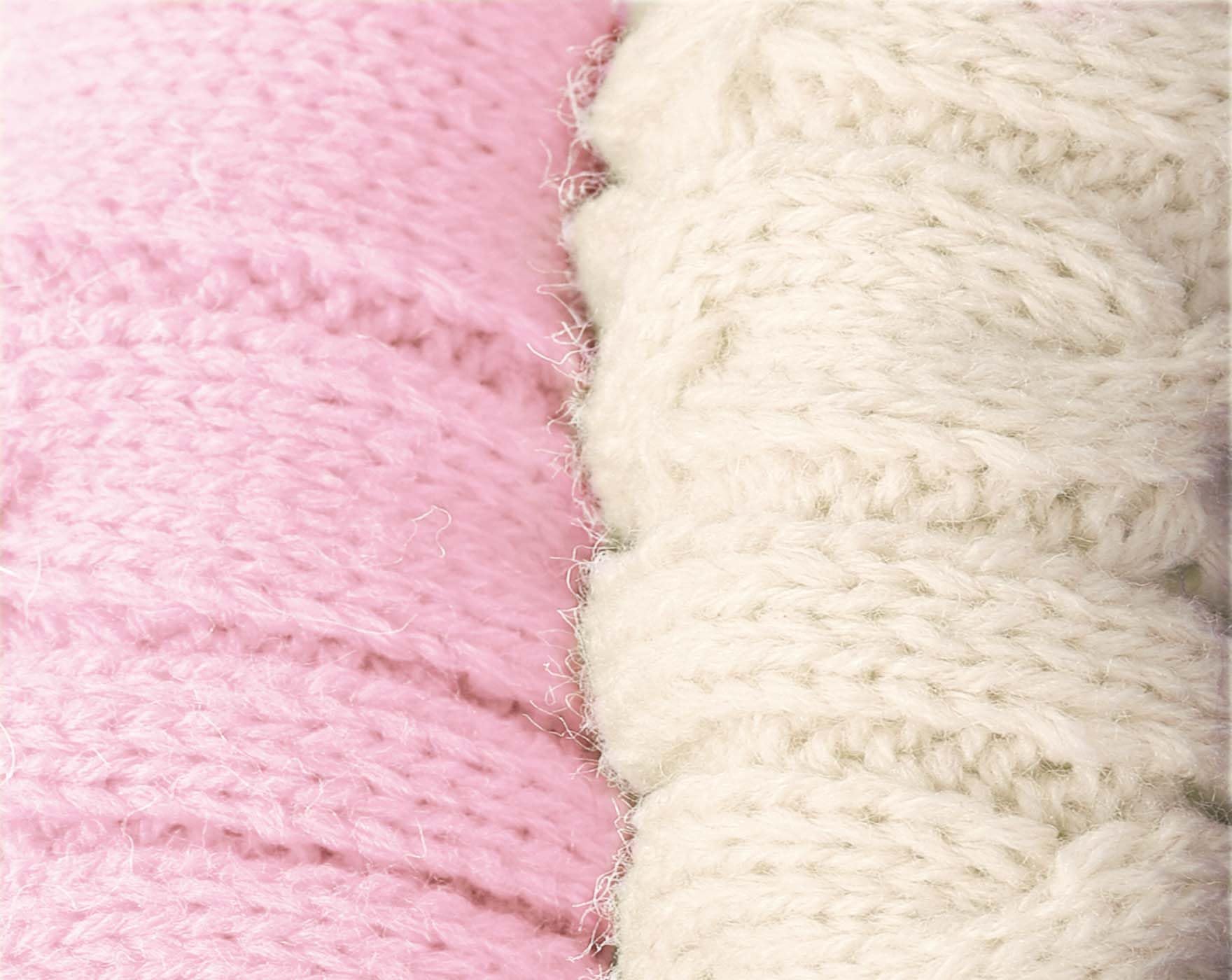 Roseelk 2 Pack Dog Sweaters For Small Dogs - Puppy Medium Warm Clothes In Winter, Turtleneck Pullover Design For Boy Girl Pet, Doggie, Cat, Kitten Chihuahua Bulldog Pug Beagles (Xs, Pink, Beige)