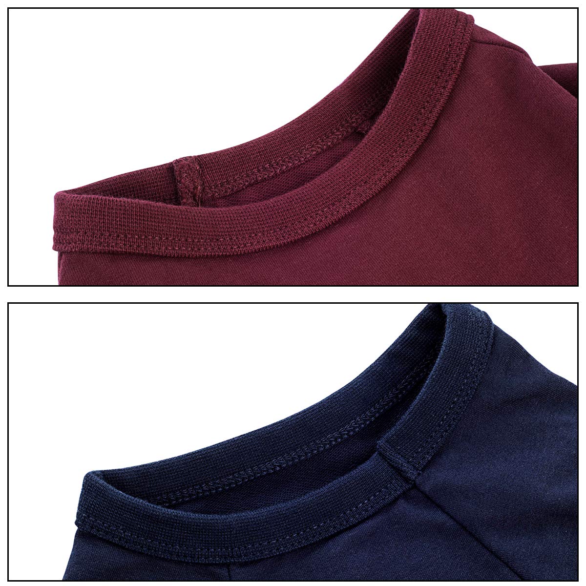 Koneseve Dog Shirts Blank T-Shirt Soft For Small Medium Large Dogs Boy Girl Puppy Clothes Breathable Cotton Cat Basic Shirt Kitten Apparel Adorable Cozy Casual Fashion Costume 2-Pack Blue & Red Xl