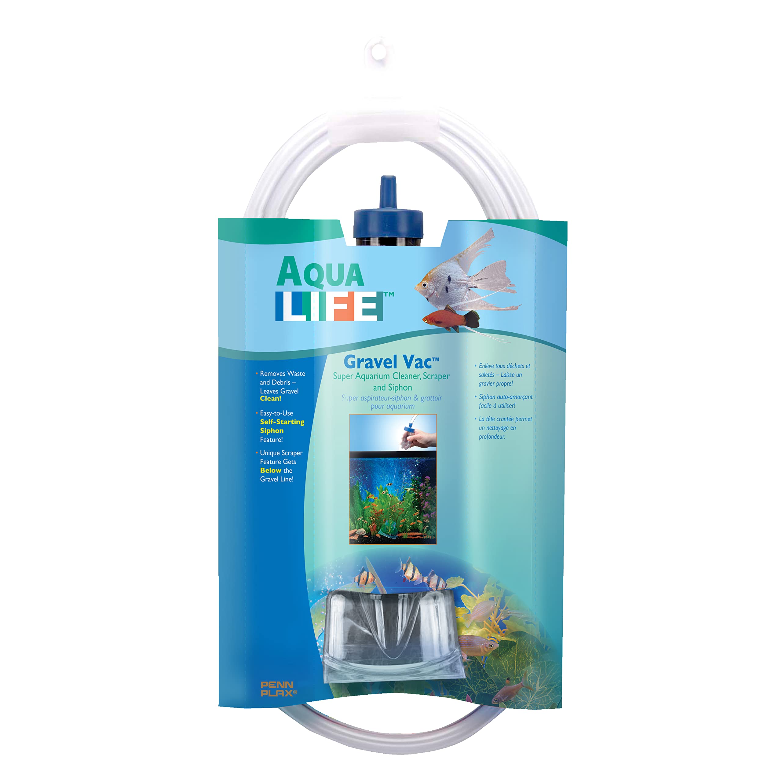 Penn-Plax Gravel Vacuum For Aquariums | Make Cleaning And Tank Maintenance Quicker And Easier (Gv9)