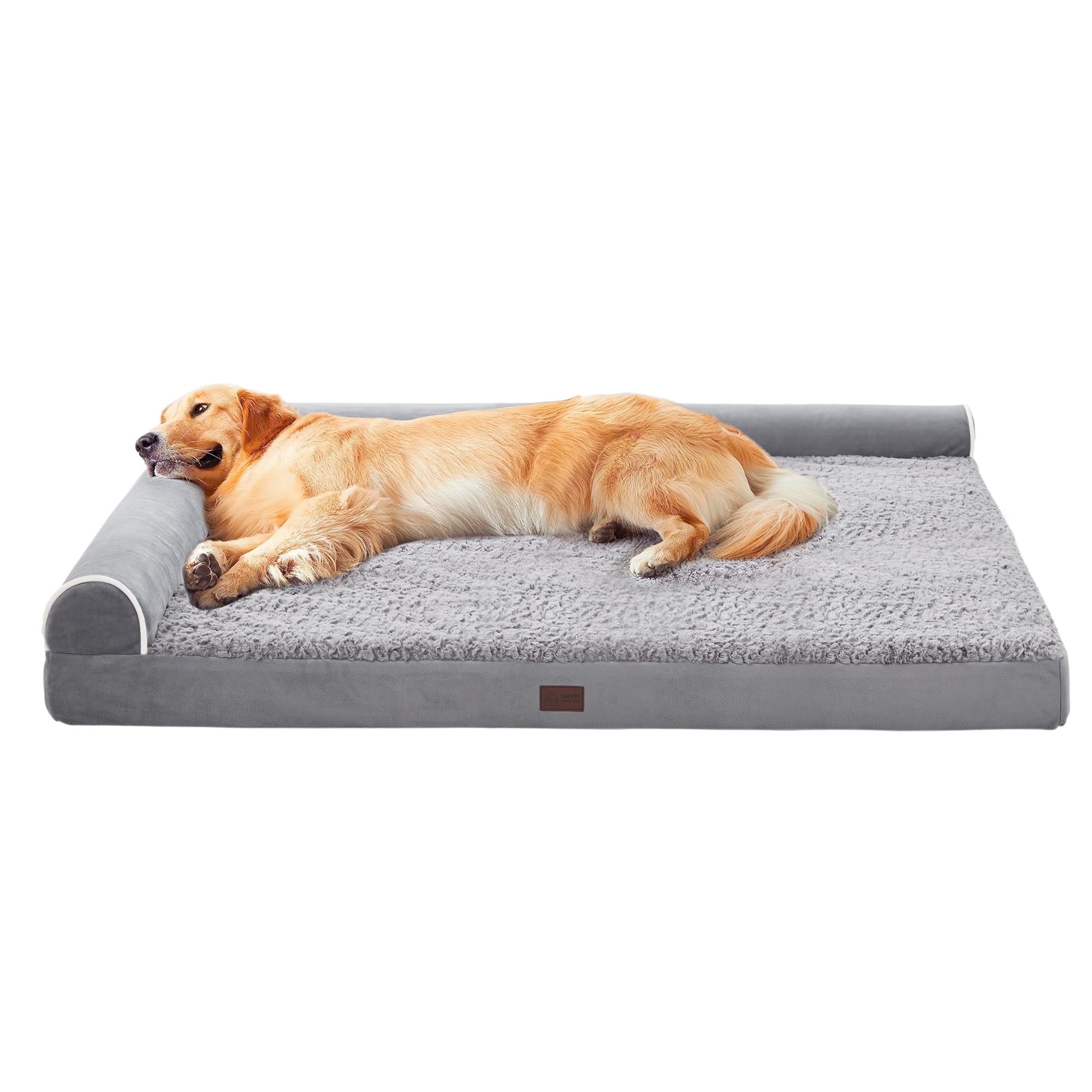 Western Home Orthopedic Dog Beds Big Large Sized Dog, Pet Sofa Bed With Removable Washable Cover, Egg Foam Support, Bolster Cush