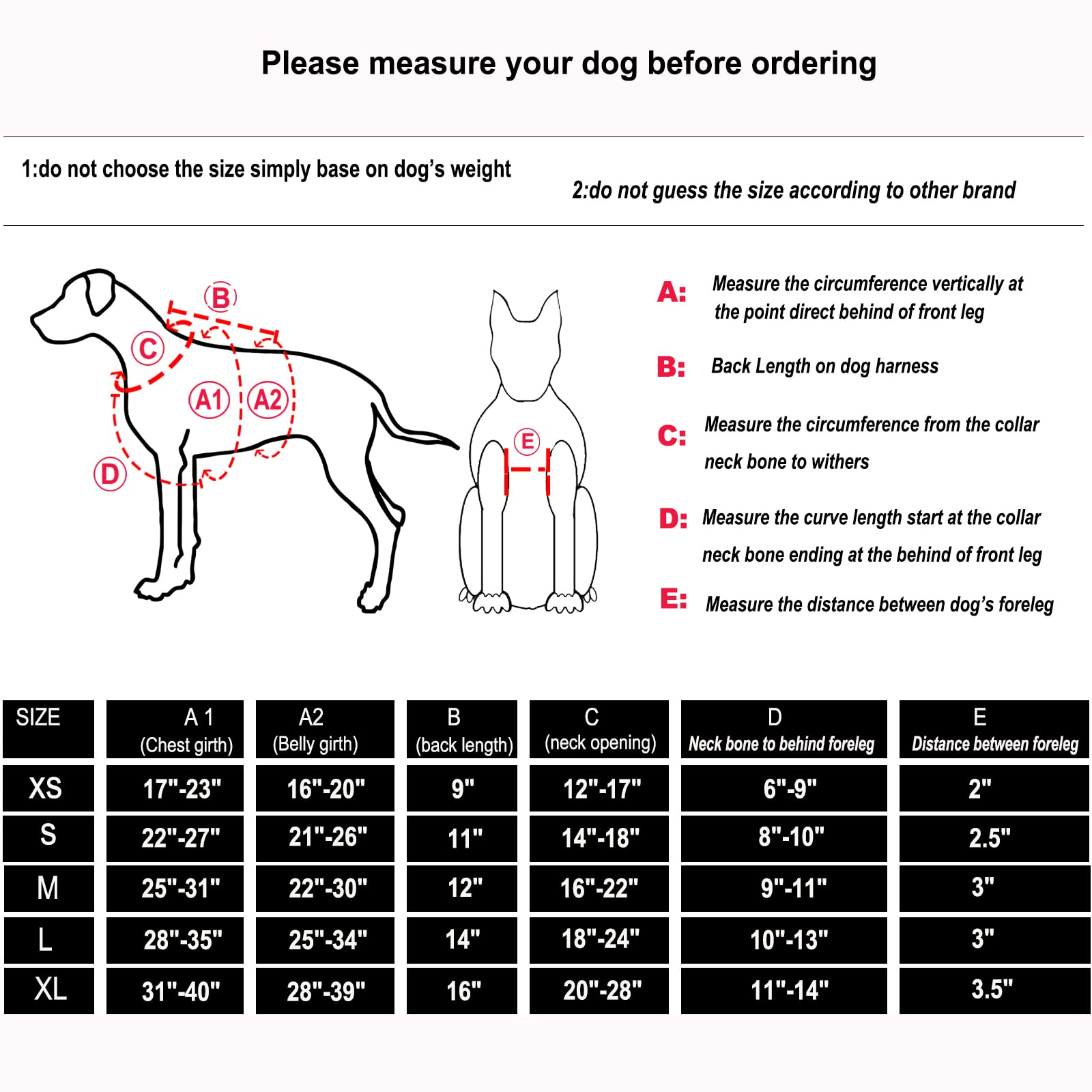 Icefang Tactical Dog Operation Harness With 6X Buckle,Dog Molle Vest With Handle,3/4 Body, Hook And Loop Panel For Id Patch,No Pulling Front Clip (Xl (Neck 19'-29'; Chest 31'-40'), Safety Orange)