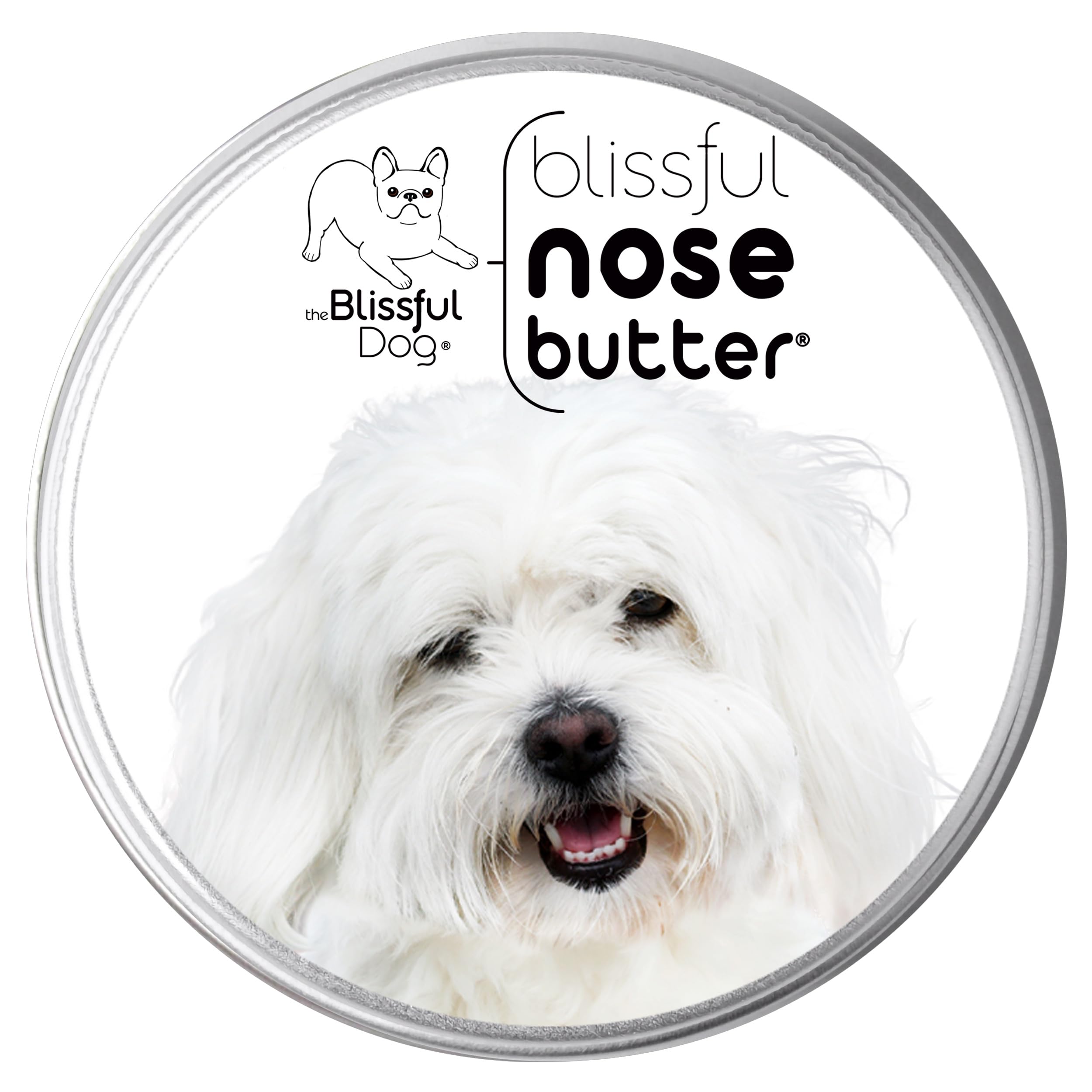 The Blissful Dog Coton de Tulear Unscented Nose Butter, 16oz