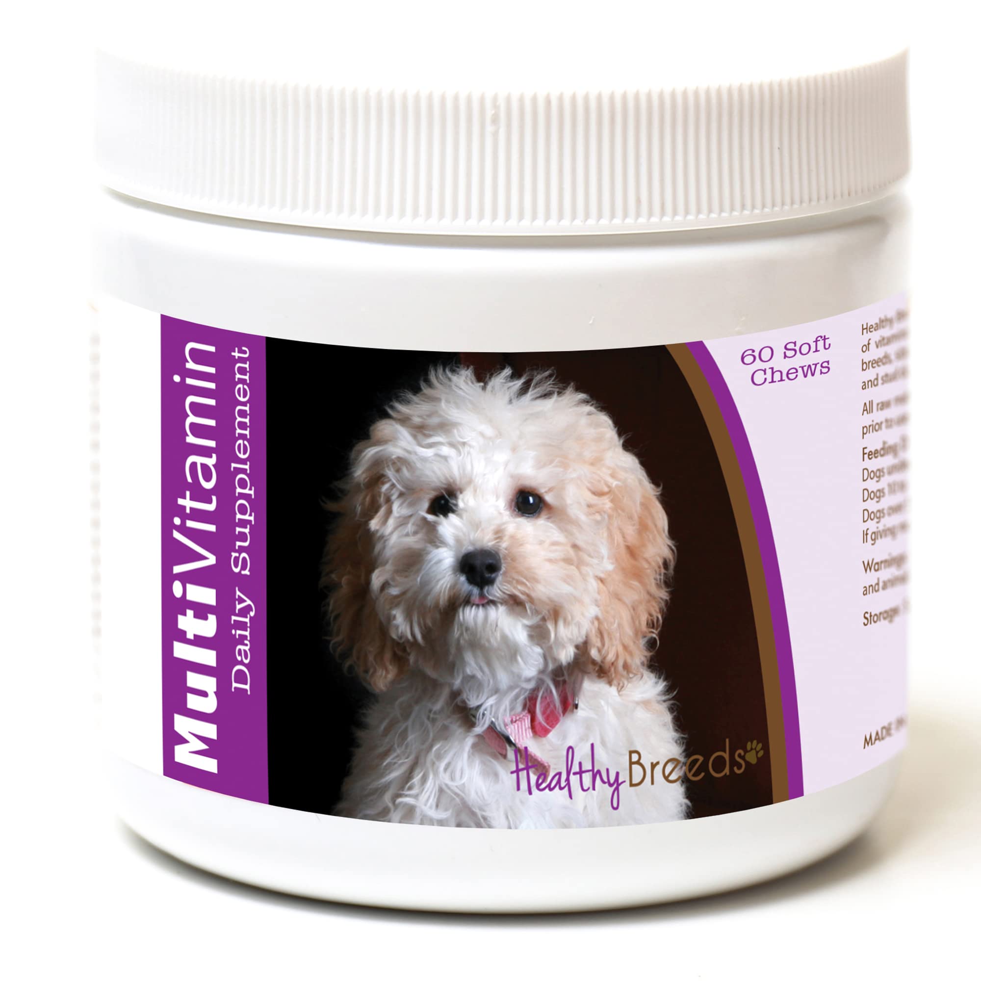 Healthy Breeds Cockapoo Multi-Vitamin Soft Chews 60 Count