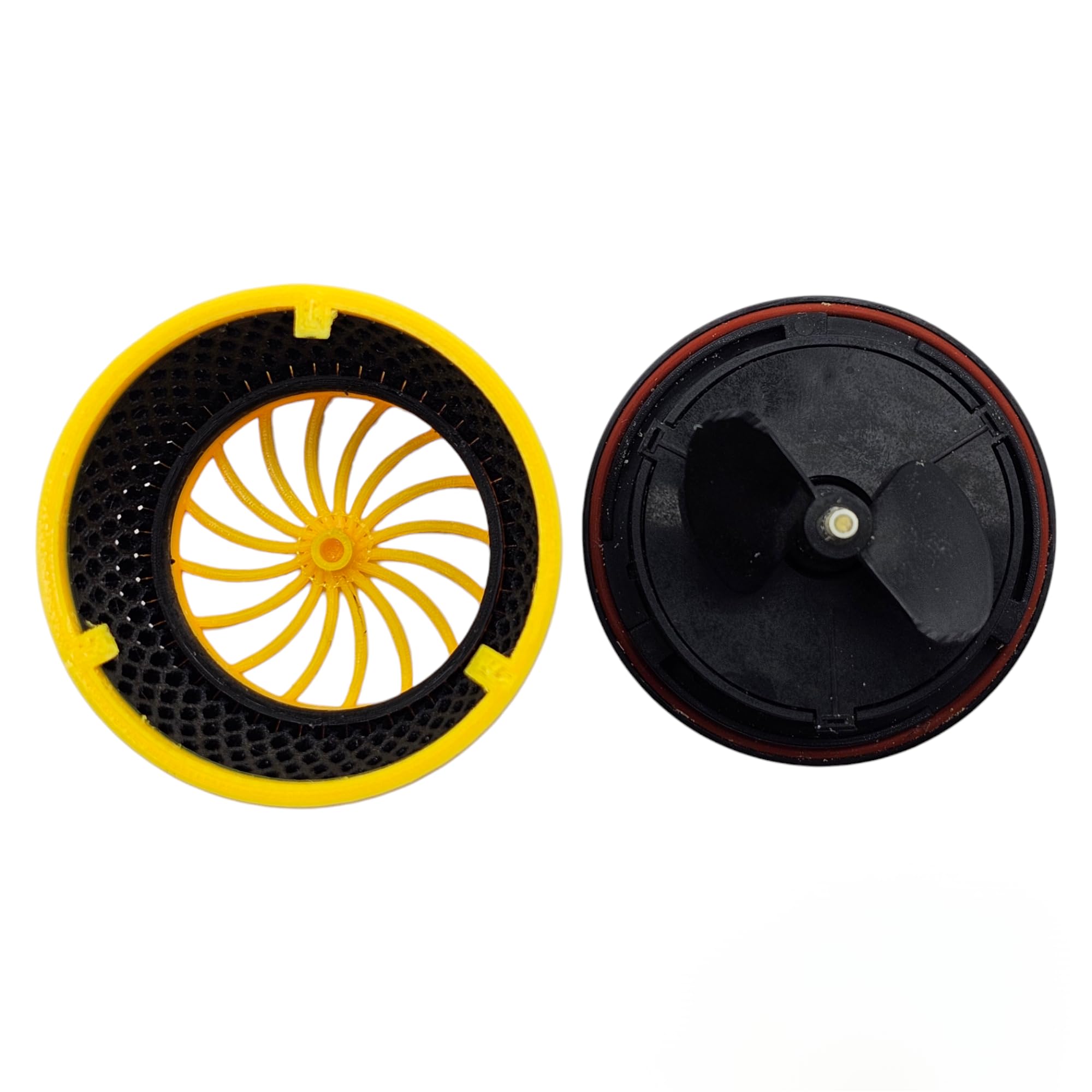Anemone Guard Nem Guard Direct Replacment For Ecotech Marine Vortech Mp10 & Mp40 (Mp40, Fluorescent Yellow-Black-Fluorescent Yel