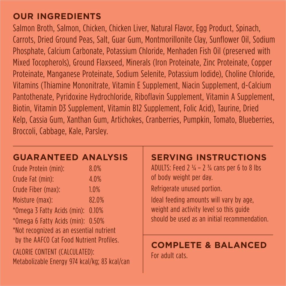 Instinct Flaked Salmon Entr  e Wet Cat Food 3 oz. Can
