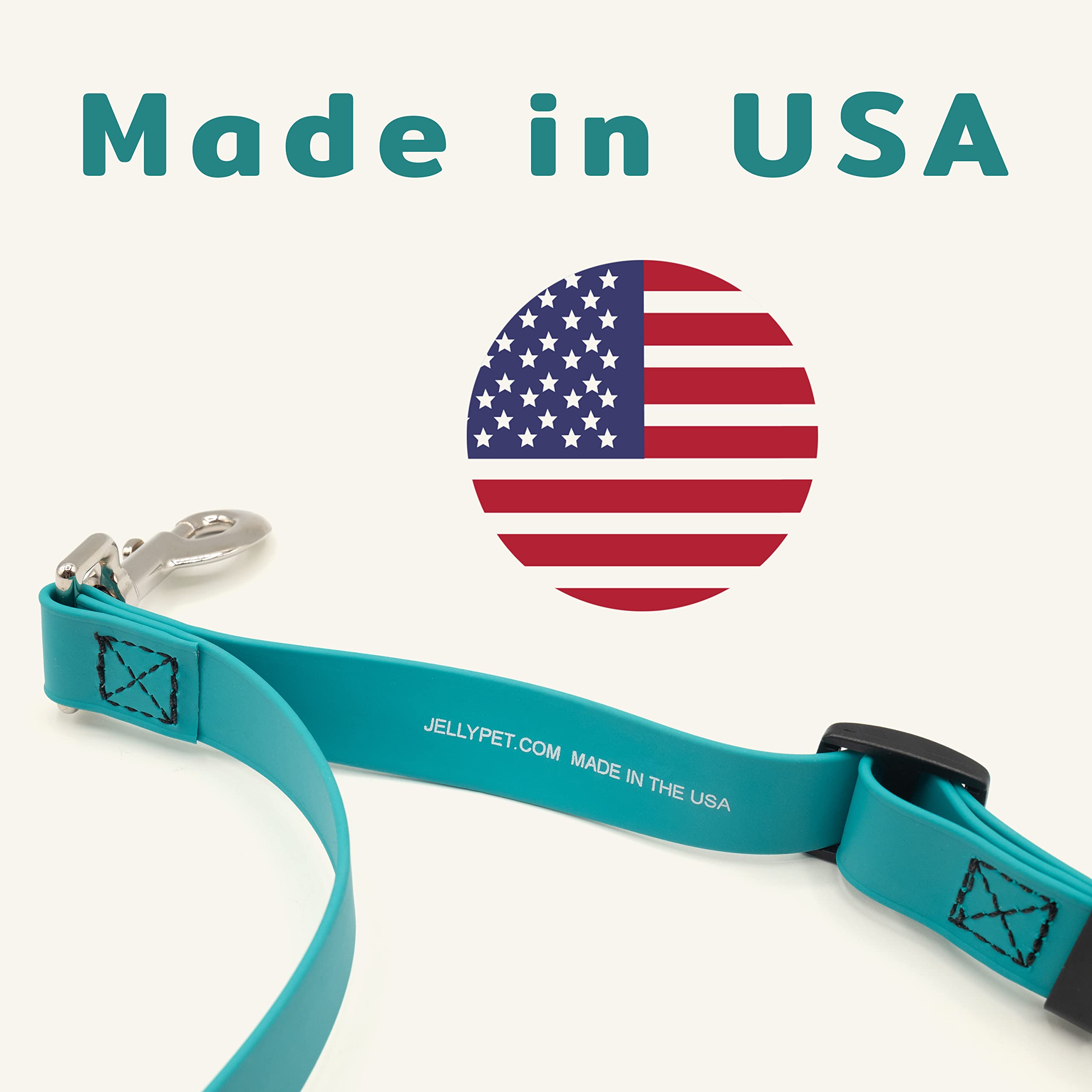 Jelly Pet Dog Belly Loop Restraint For Pet Grooming Table And Tub - Easy To Clean And Waterproof (Teal) | Made In The Usa
