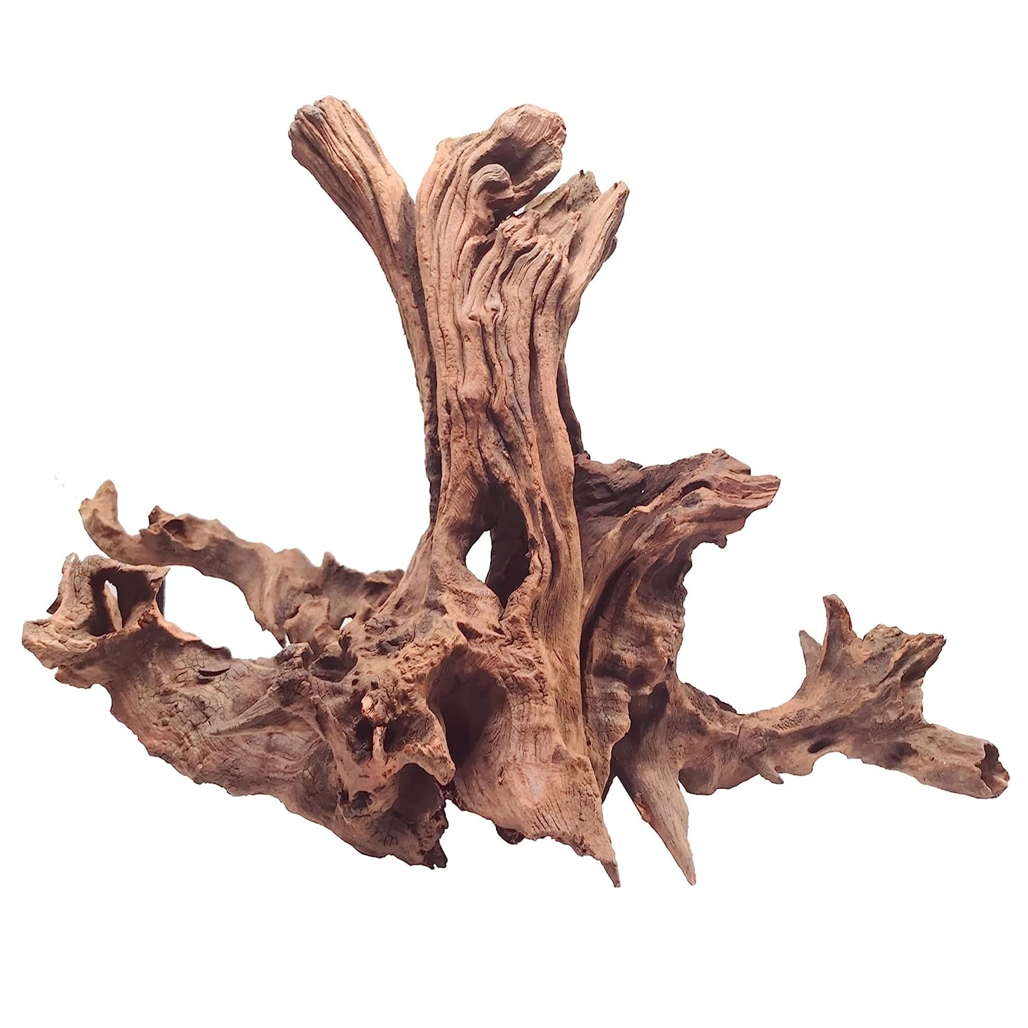 WDEFUN Natural Driftwood for Aquarium Decor, 13-16 Inch Assorted Branches, Perfect for Reptile & Fish Tanks